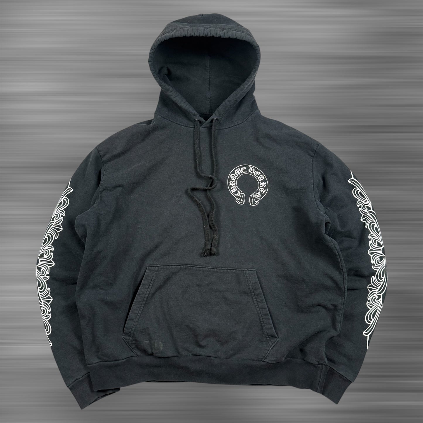 Chrome Hearts Horseshoe Floral ‘Black’ Hoodie