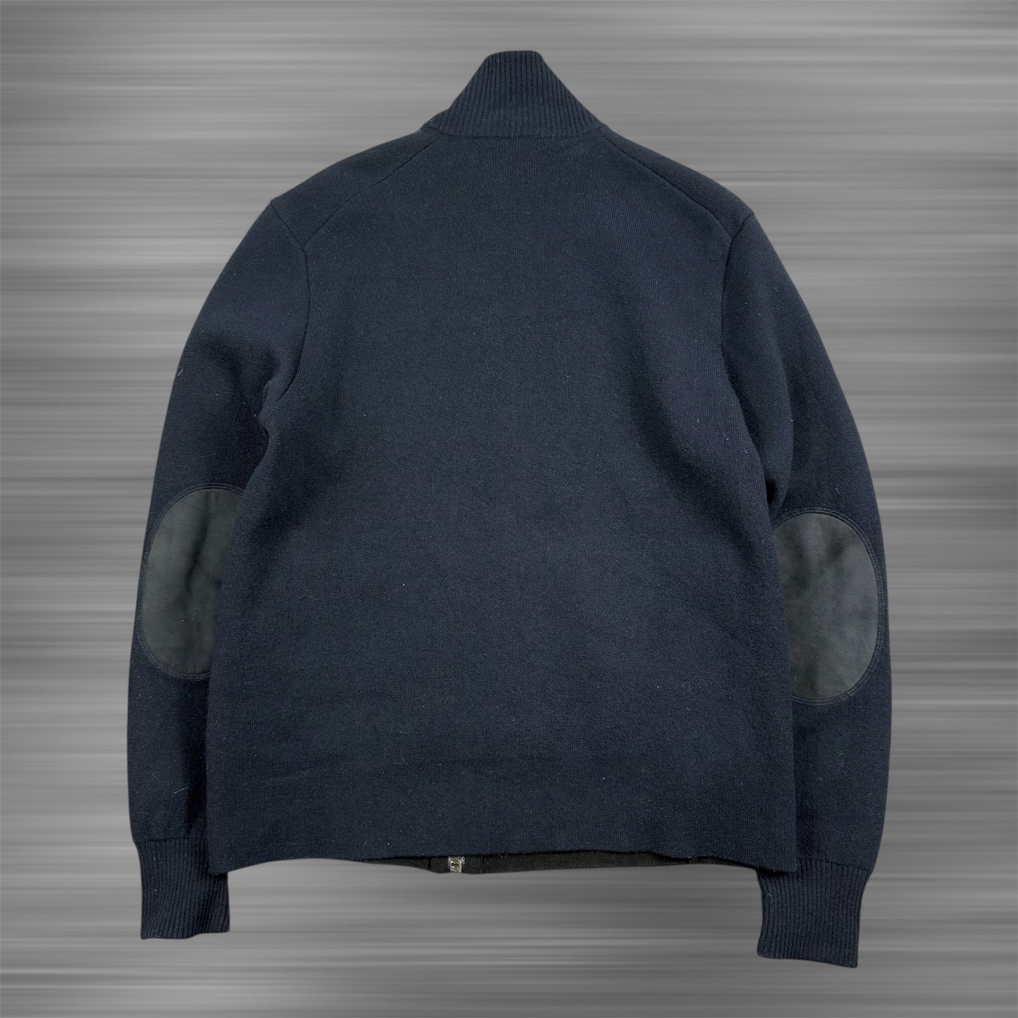 Prada Zip-Up Wool ‘Blue/Navy’ Cardigan