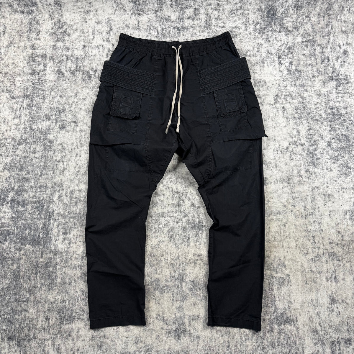 Rick Owens DRKSHDW Black 'Creatch' Cargo Pants