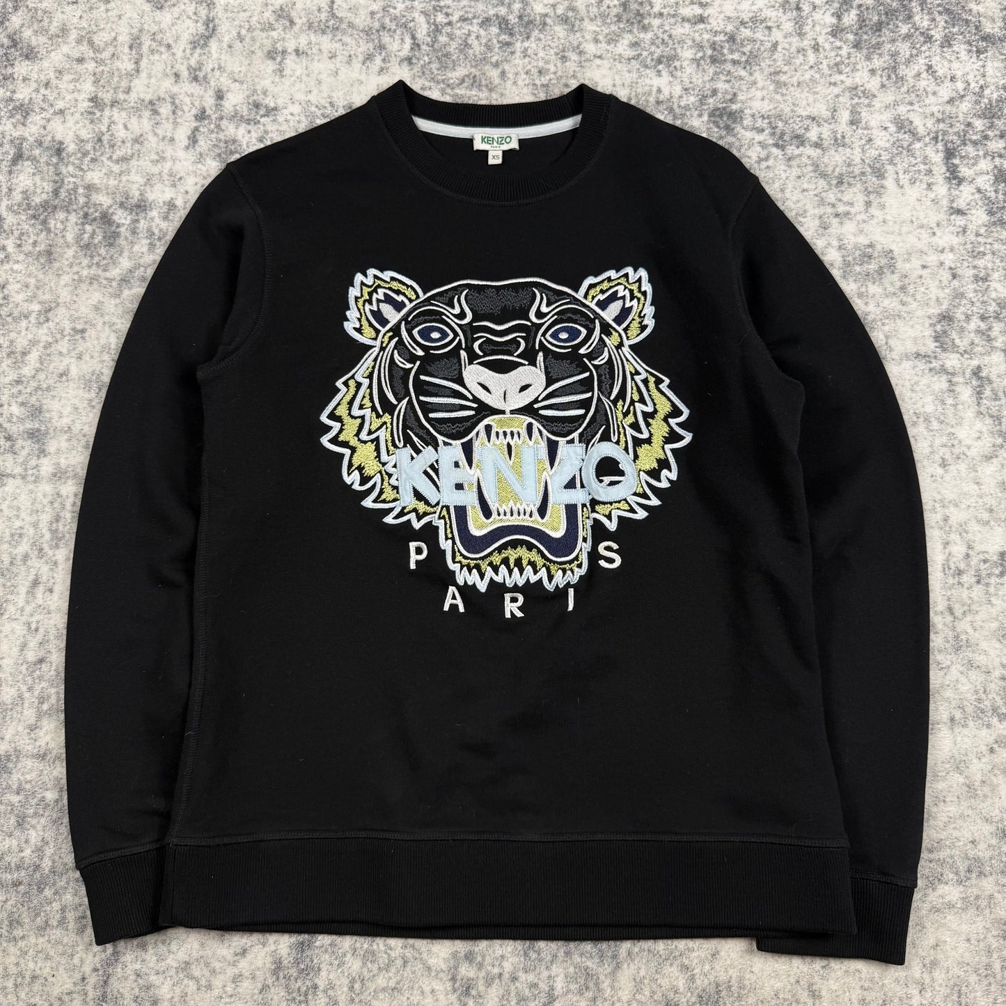 Kenzo Paris Black Logo Crewneck