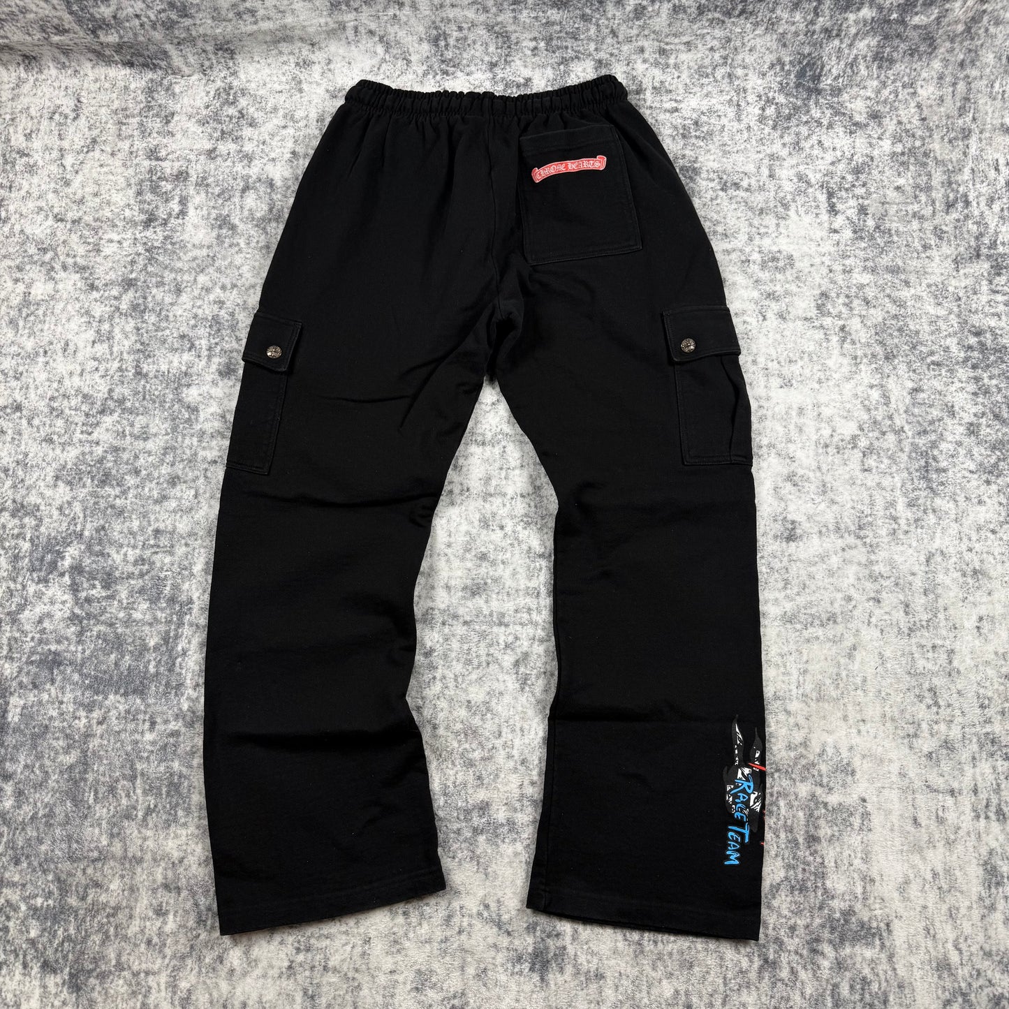 Chrome Hearts x Matty Boy Stay Fast Cargo ‘Black’ Sweatpants