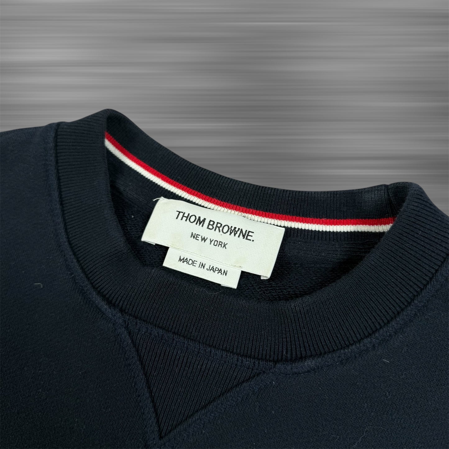 Thom browne Dark blue dark blue classic four striped