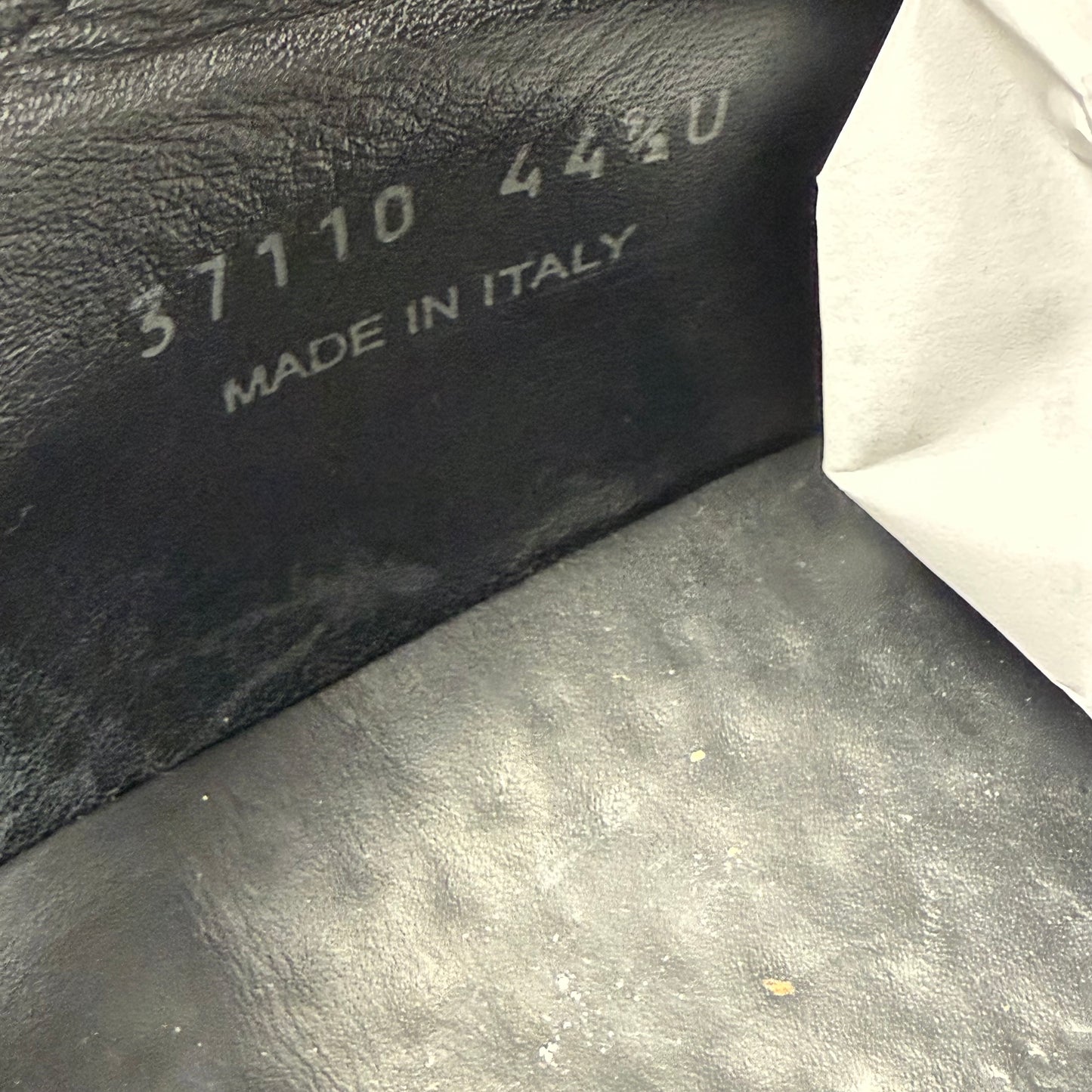 Rick Owens Jumbo Lace Leather Low 'Black Milk' Shoes