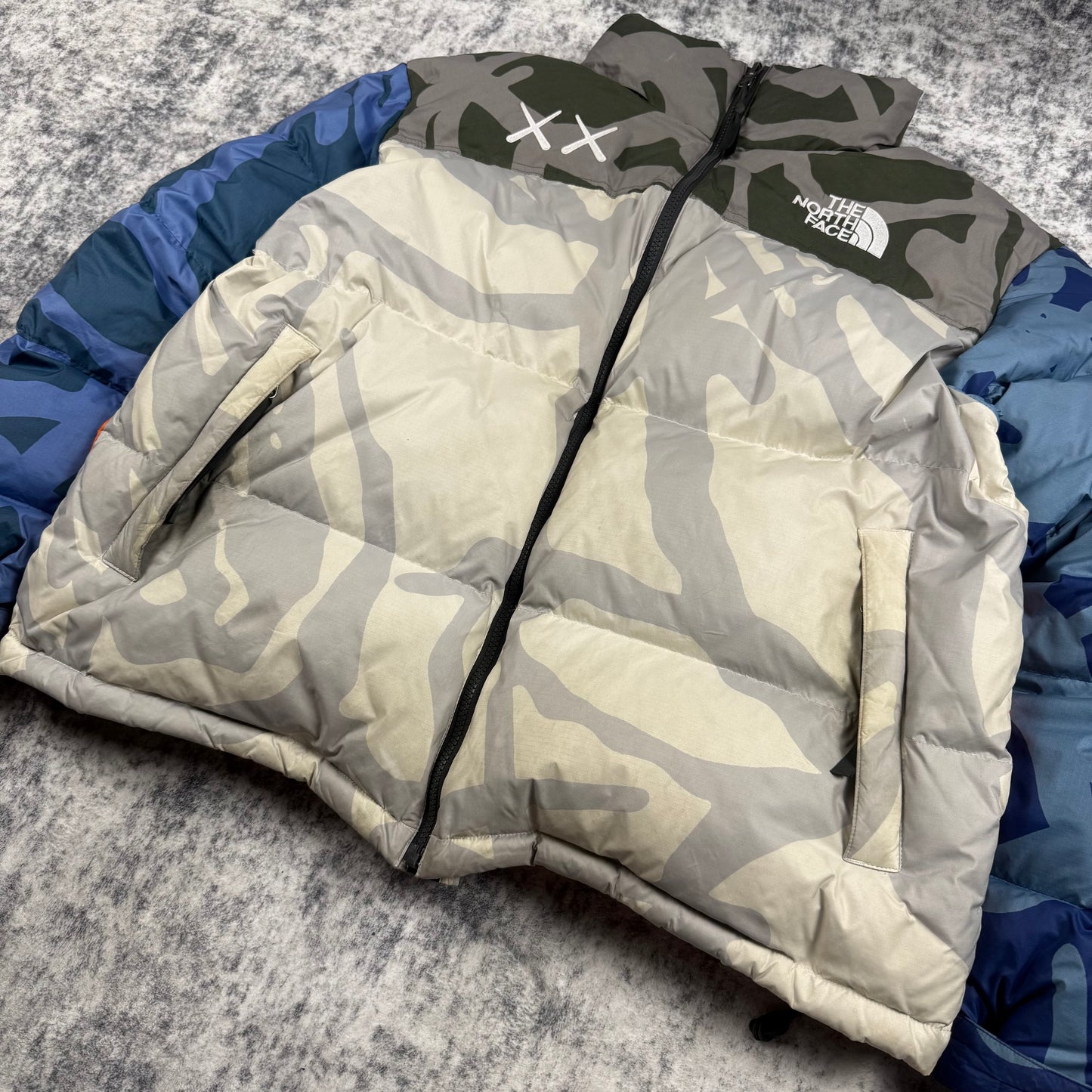 The North Face x KAWS Retro 1996 Nuptse Jacket 'Moonlight Ivory'