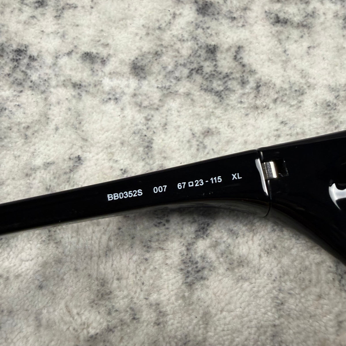 Balenciaga Runner Injected ‘Black’ Sunglasses