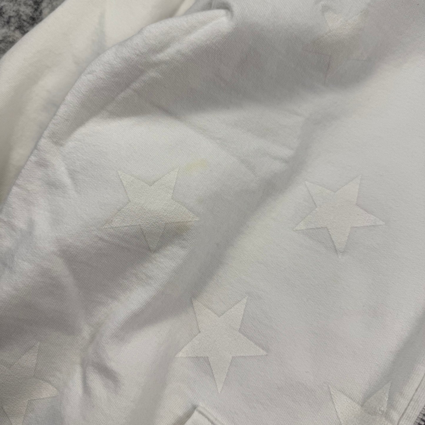 Chrome Hearts Vintage Horseshoe ‘White’ Zip Hoodie