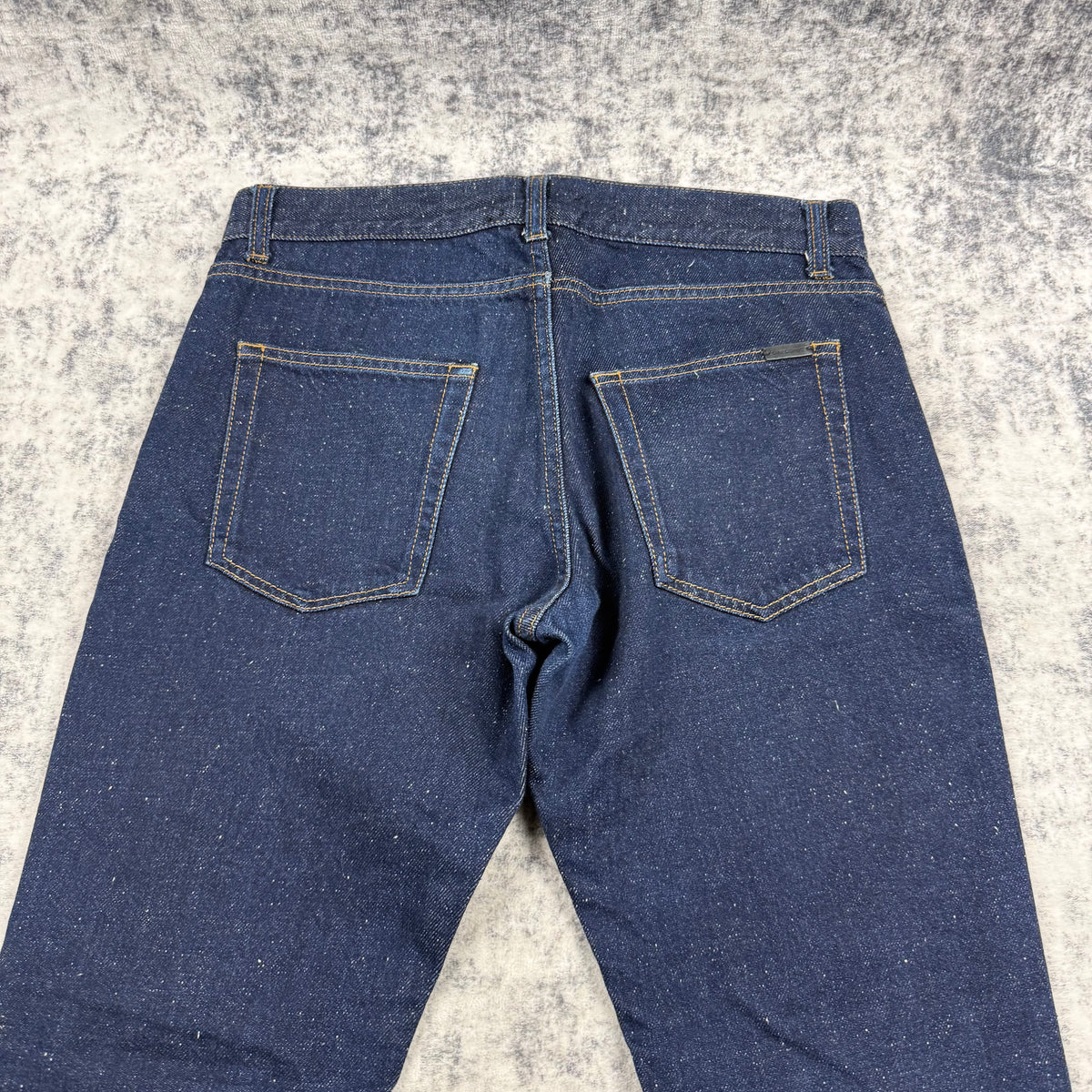 Saint Laurent Paris Étienne Dark Stonewash Denim Jeans
