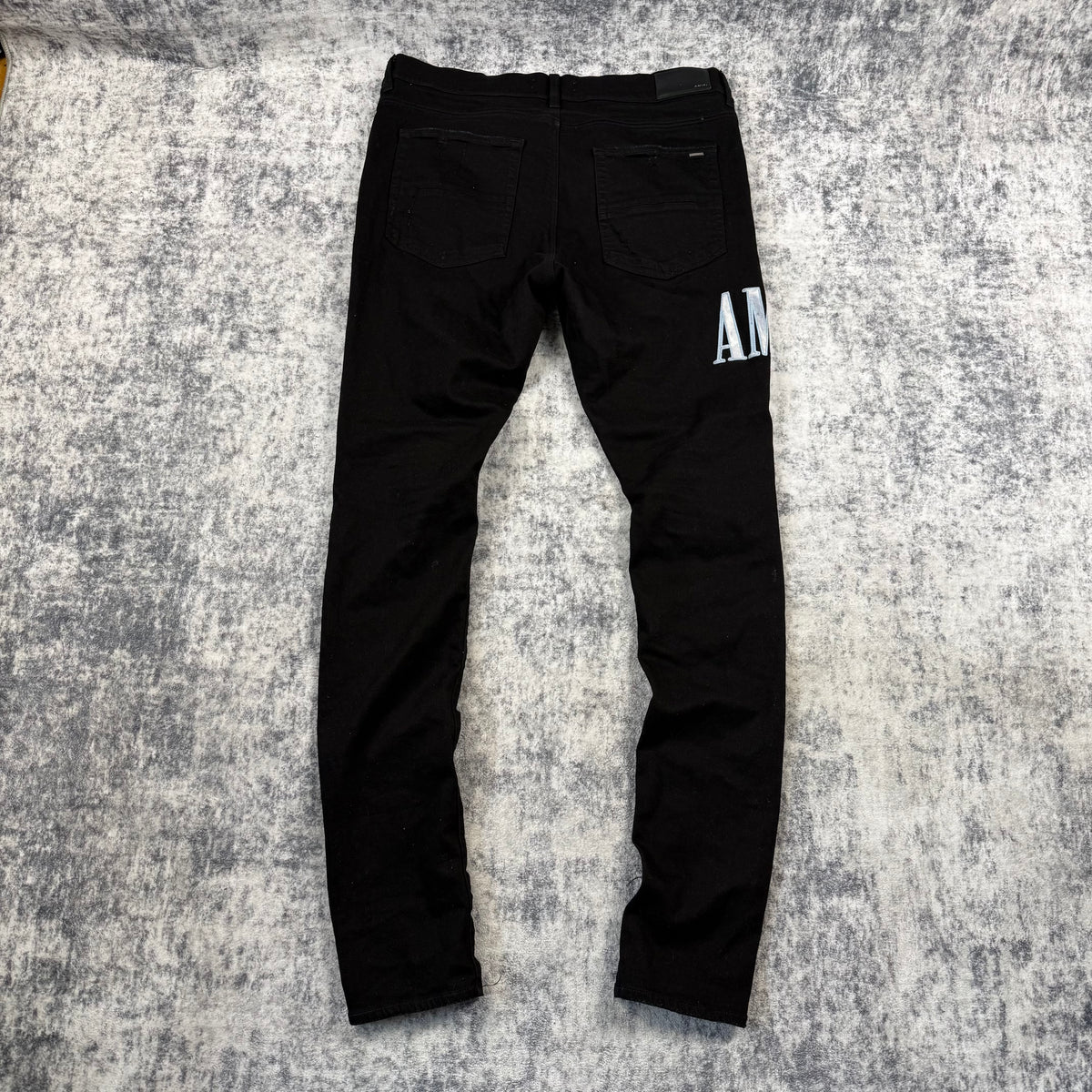 AMIRI Tie-Dye Core ‘Black’ Skinny Jeans