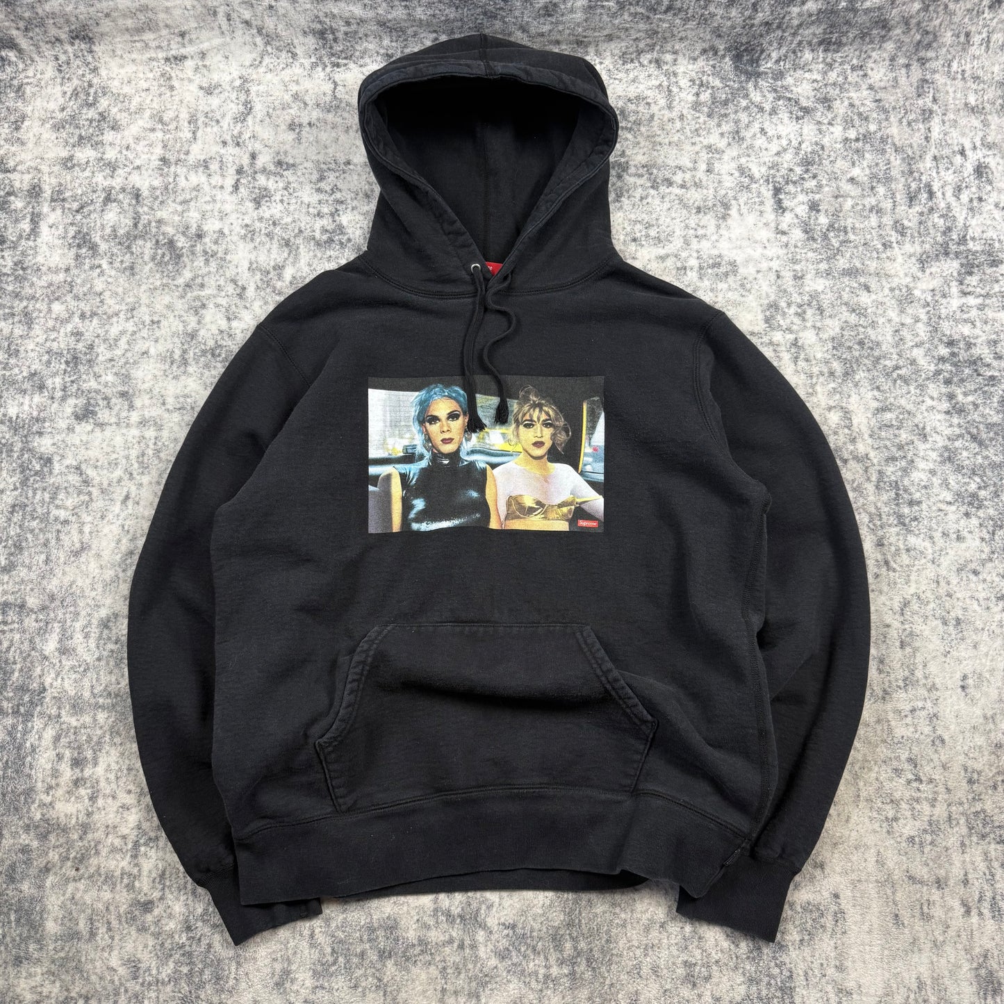 Supreme SS18 Nan Goldin Misty and Jimmy Paulette ‘Black’ Hoodie
