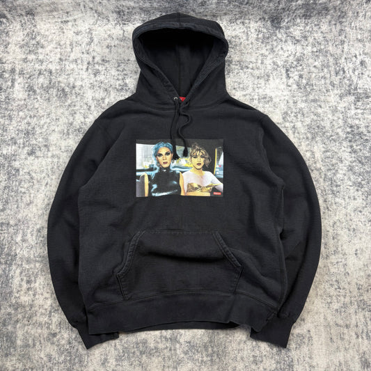 Supreme SS18 Nan Goldin Misty and Jimmy Paulette ‘Black’ Hoodie