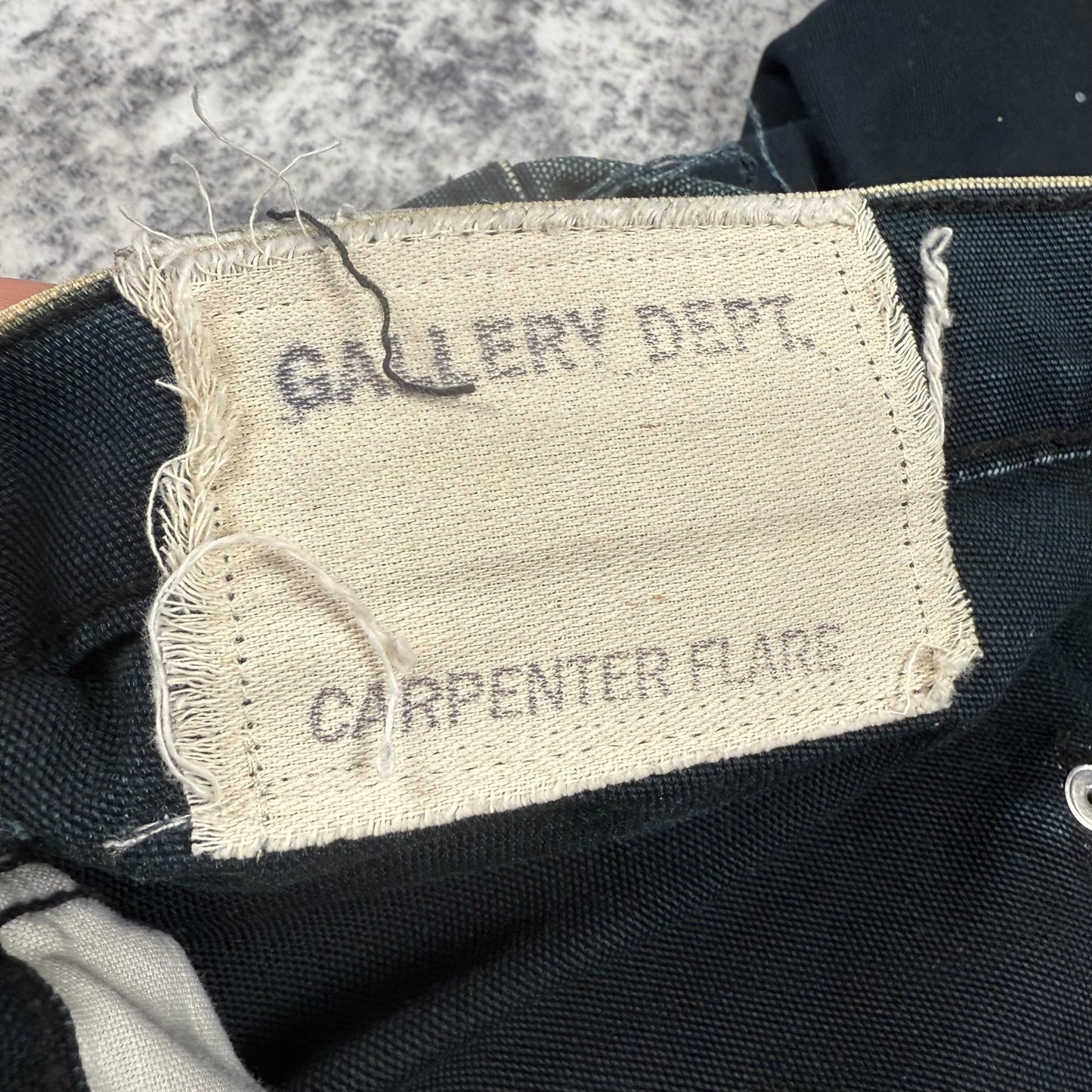 Gallery Dept. Paint Splatter LA Flared Carpenter Jeans