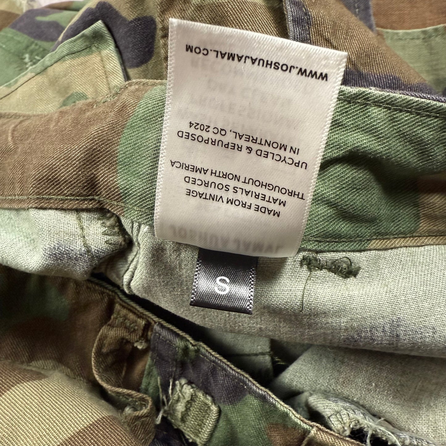 Joshua Jamal Camo Shorts