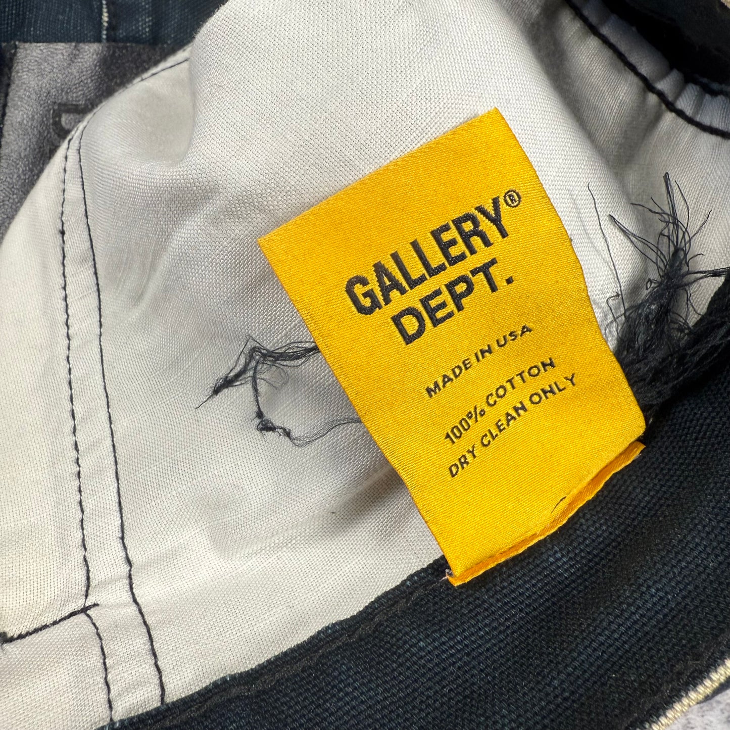 Gallery Dept. Paint Splatter LA Flared Carpenter Jeans