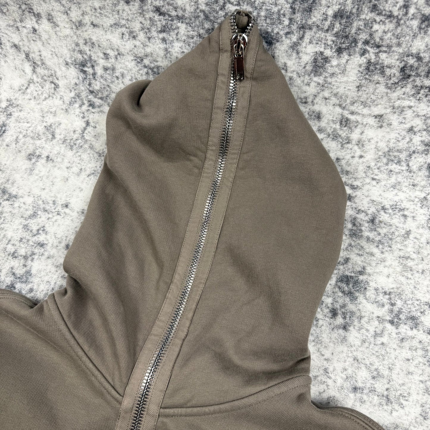 Rick Owens DRKSHDW Gimp Full Zip ‘Dust’ Hoodie