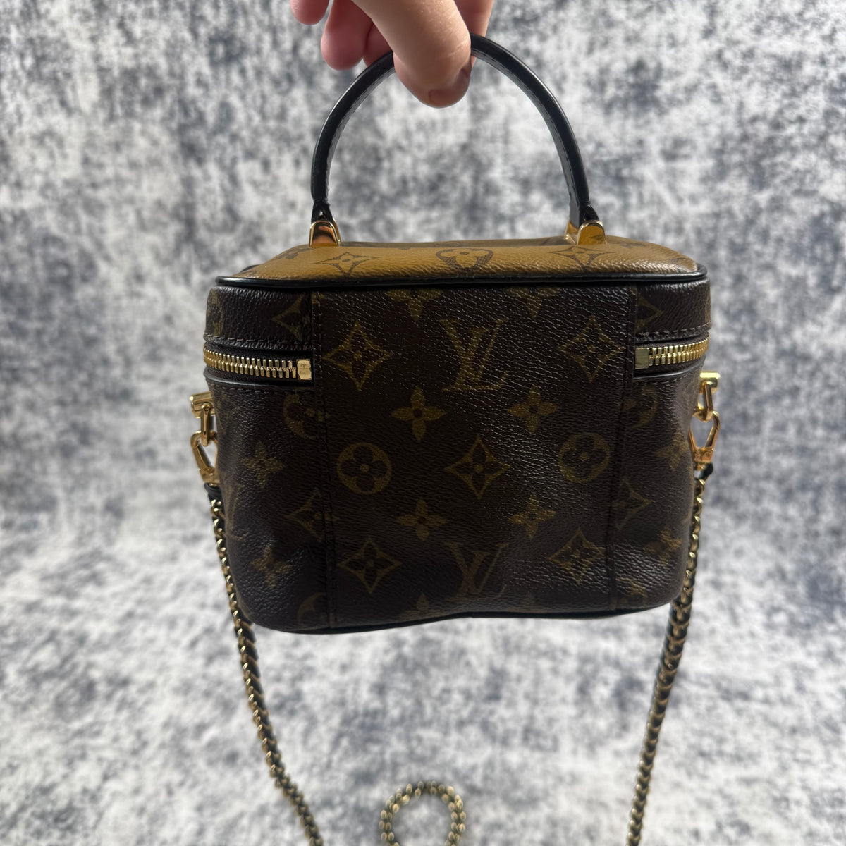 Louis Vuitton Monogram Vanity PM Chain Shoulder Bag