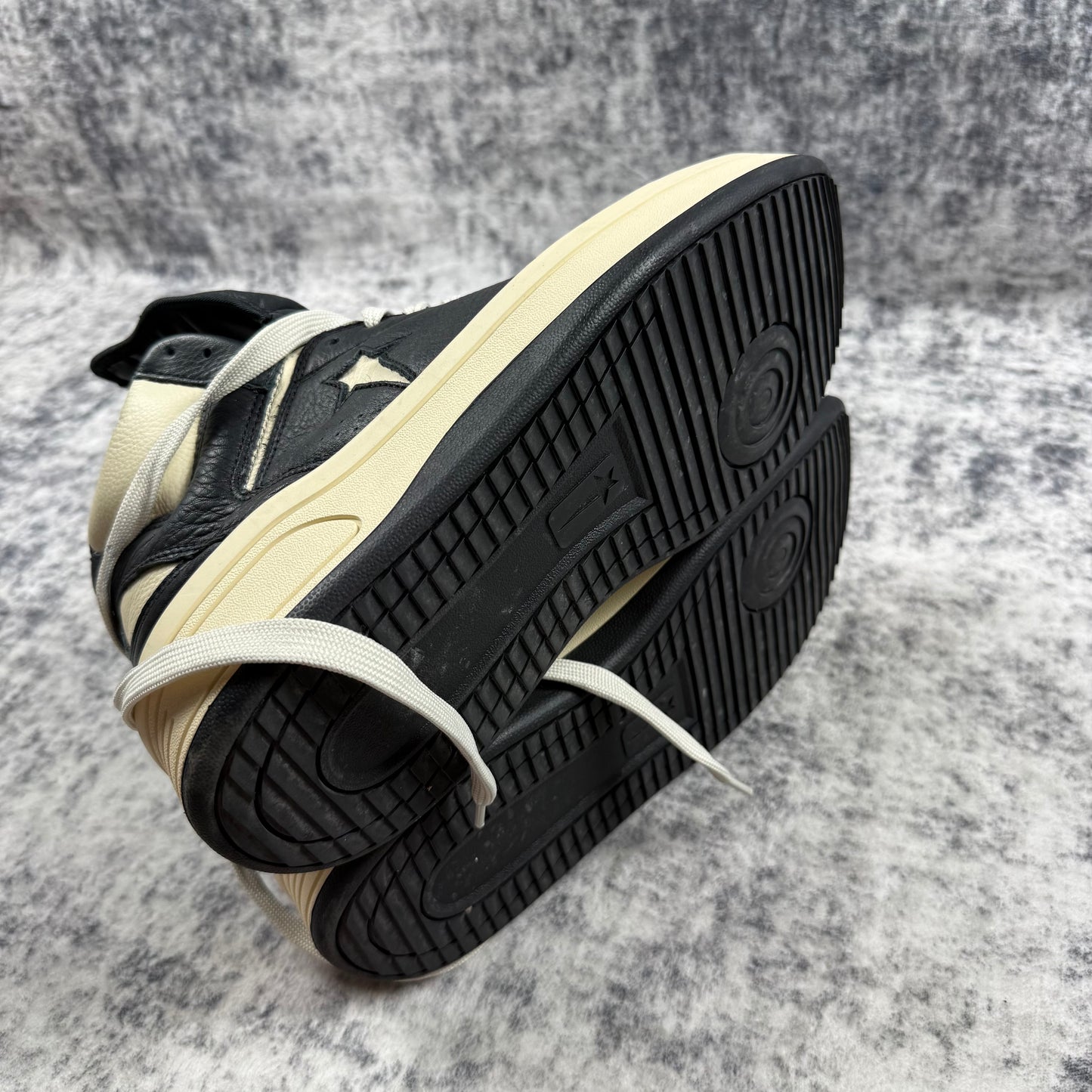 Rick Owens x Converse DRKSHDW TURBOWPN ‘Black/Milk’ Shoes