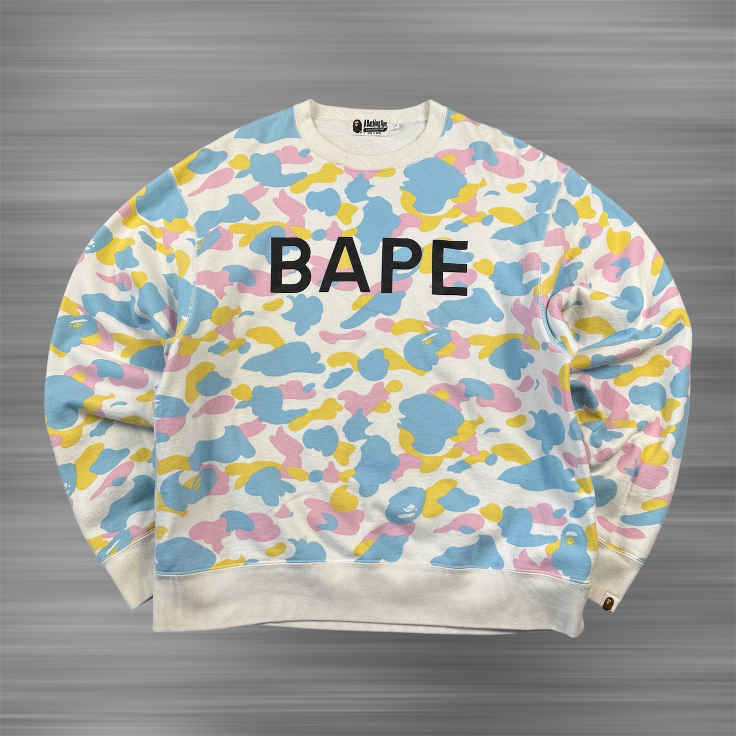 Bape Multi Camo Relaxed Crewneck