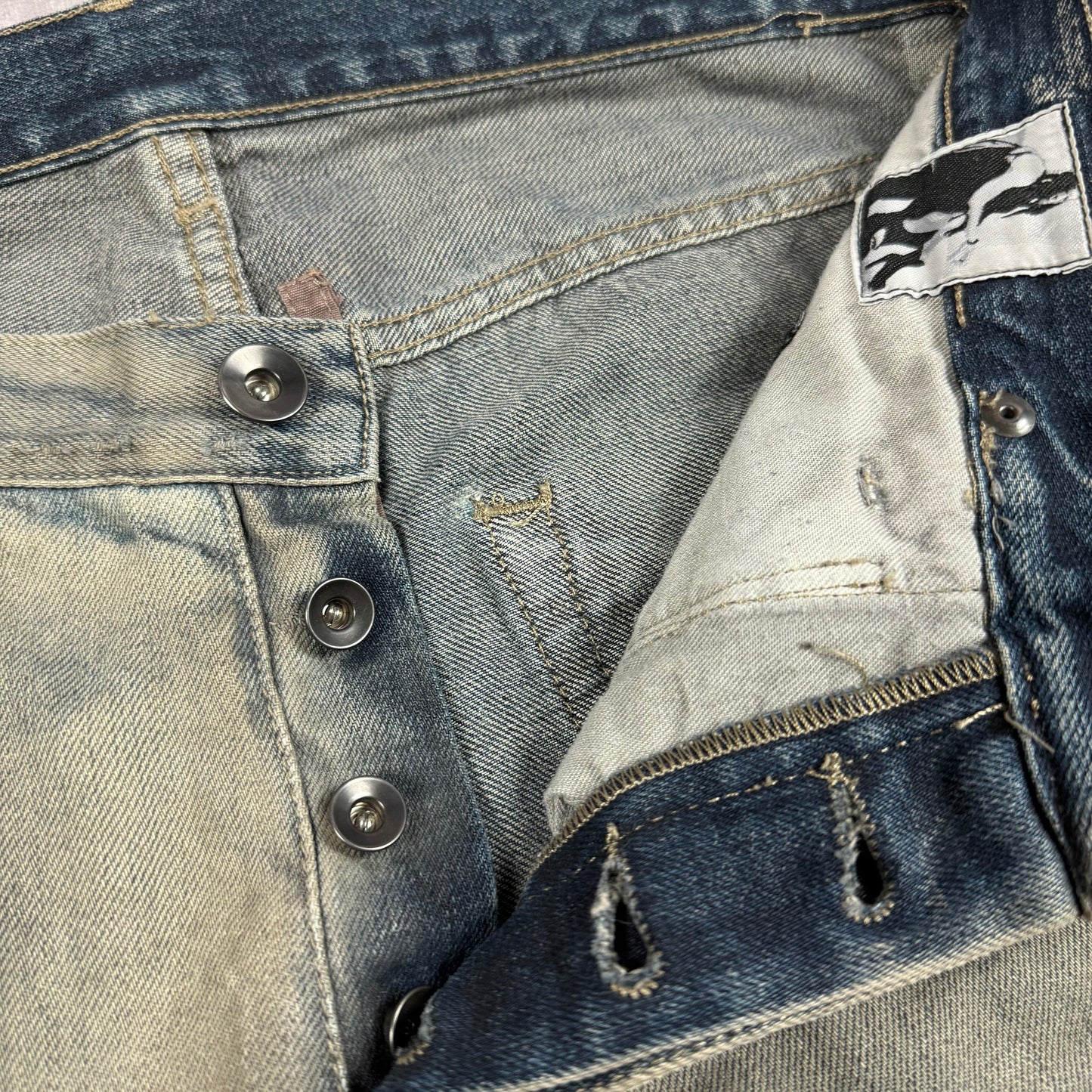 Rick Owens DRKSHDW Detroit Cut Jeans - Mineral