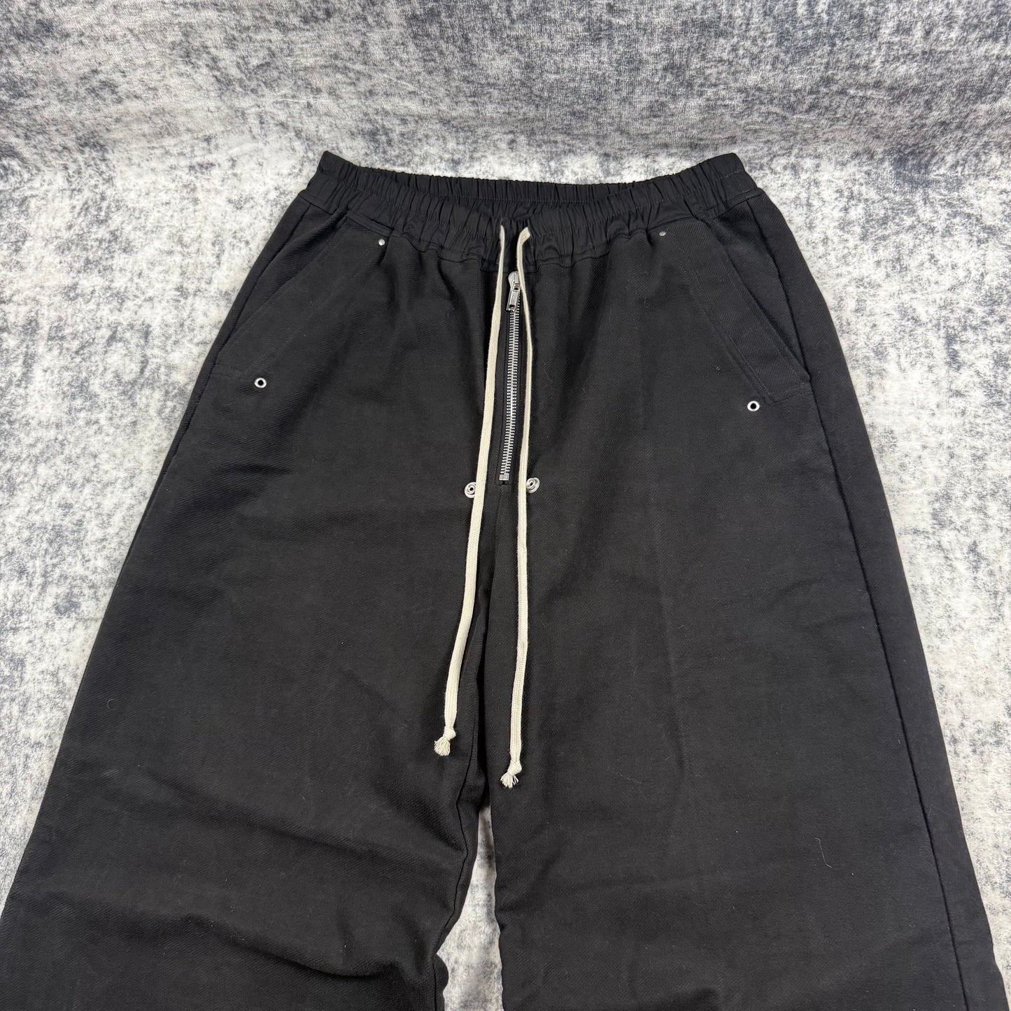 Rick Owens FW24 Porterville Wide Bela ‘Black’ Pants
