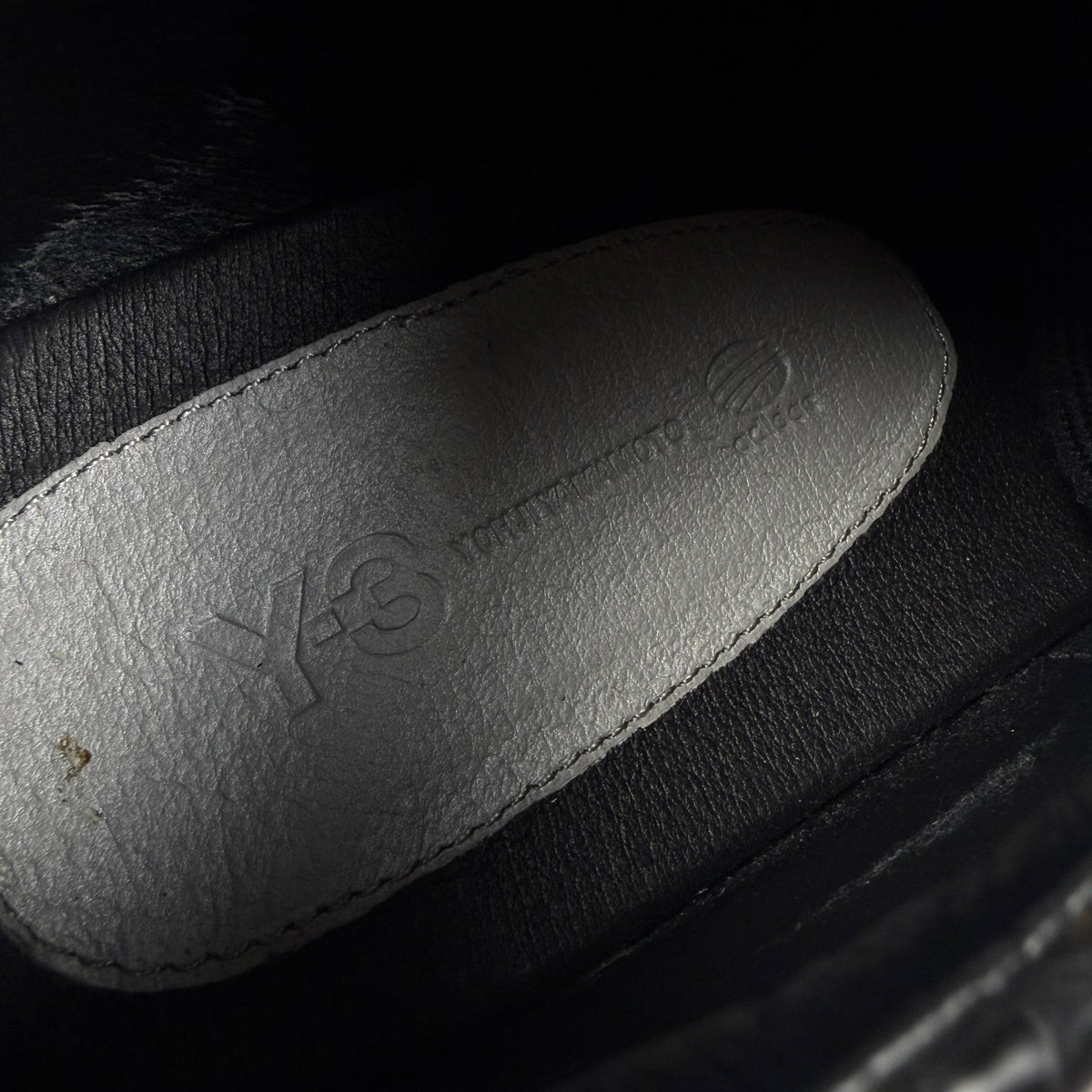 Y-3 x Adidas Croc Embossed Sala Low-Top ‘Black’ Shoes