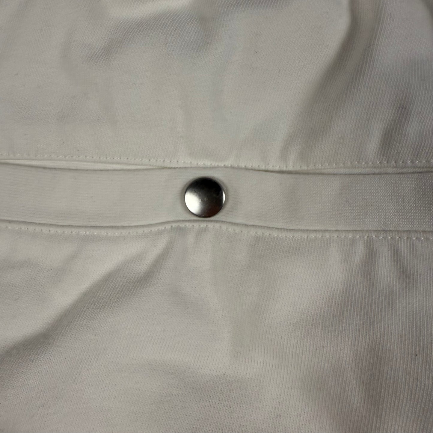 Rick Owens SS20 Tecuatl Side Zip ‘White’ Sweatpants