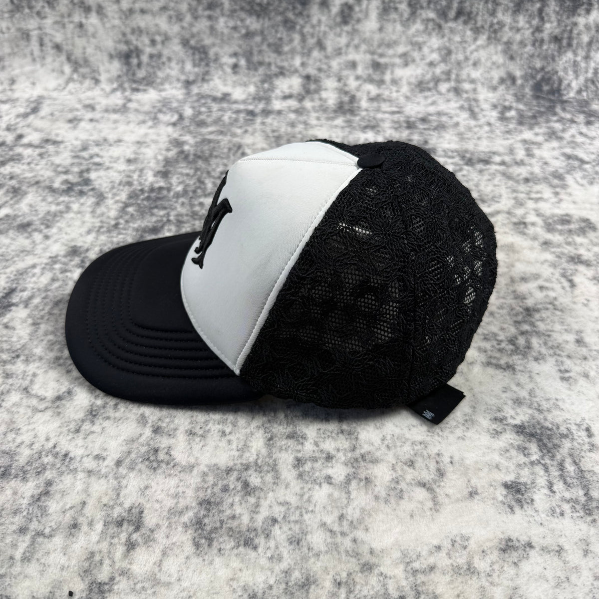 Amiri MA Two Tone ‘Black’ Trucker Hat