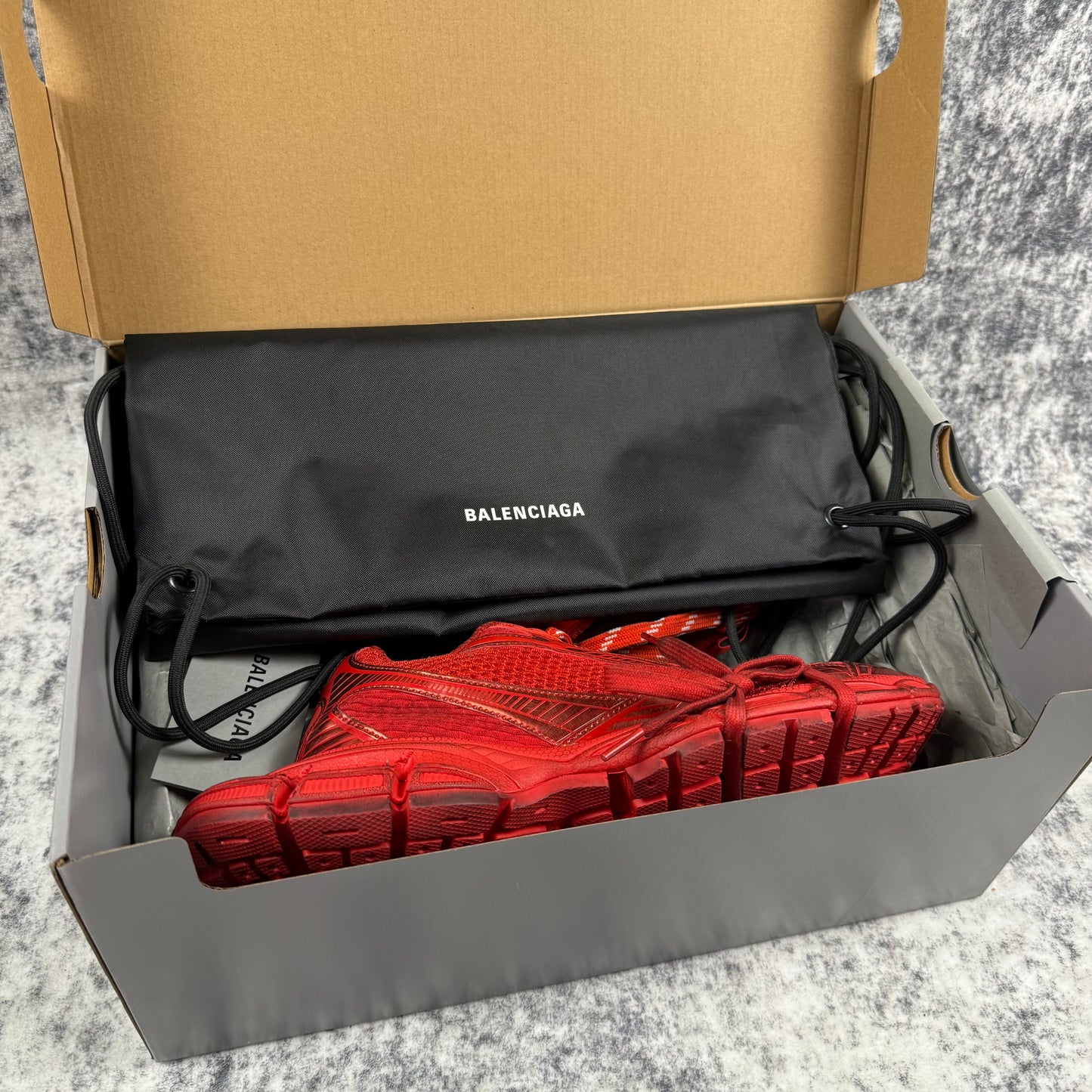 Balenciaga 3XL “Worn-Out” ‘Red’ Shoes