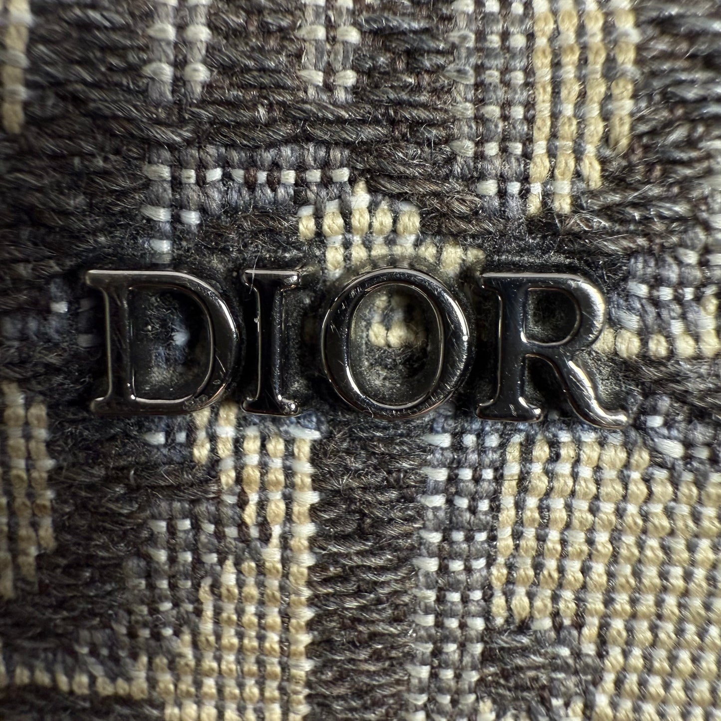Dior 2020 Oblique Jacquard Zipped Pouch Crossbody