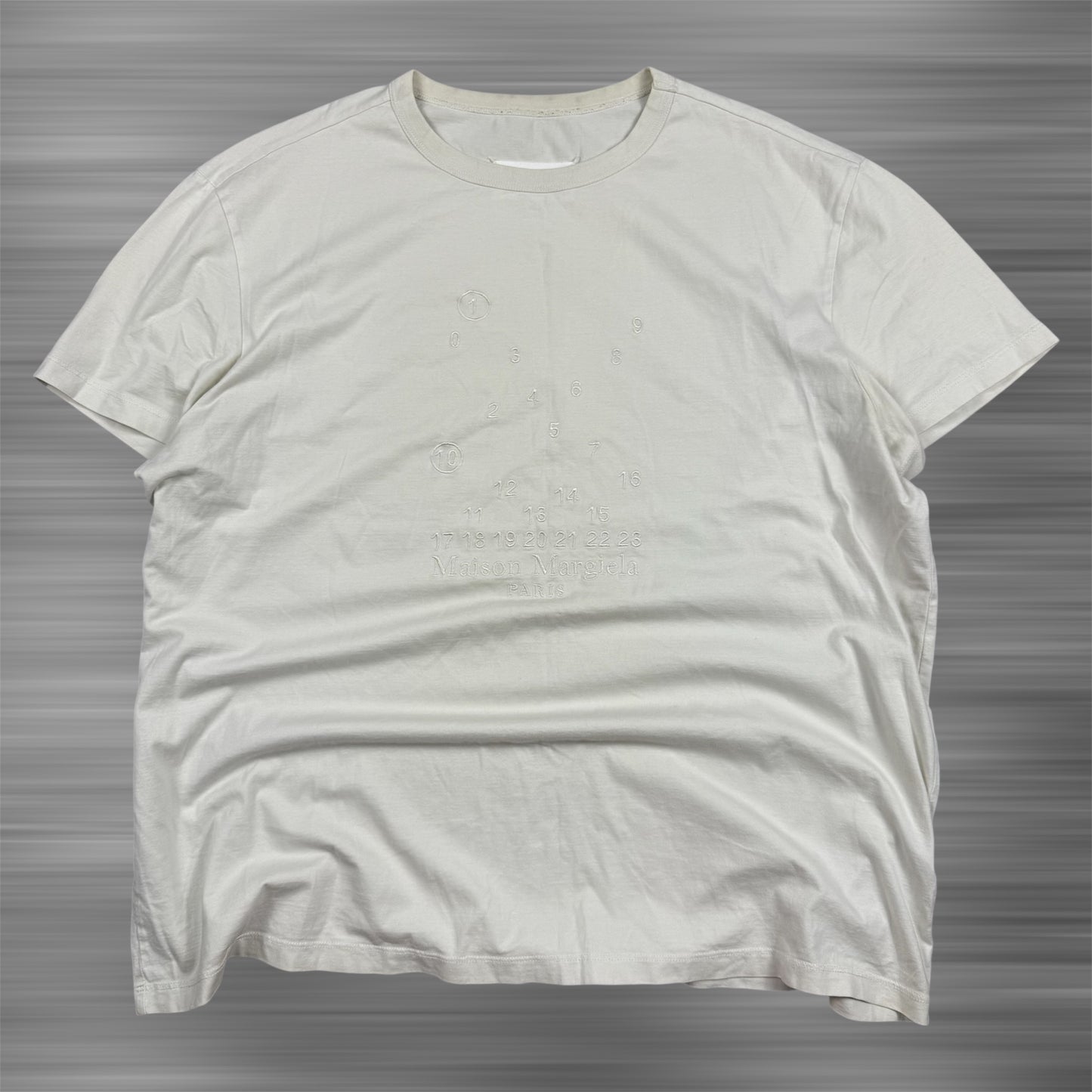 Maison Margiela Numbers ‘White’ T-Shirt