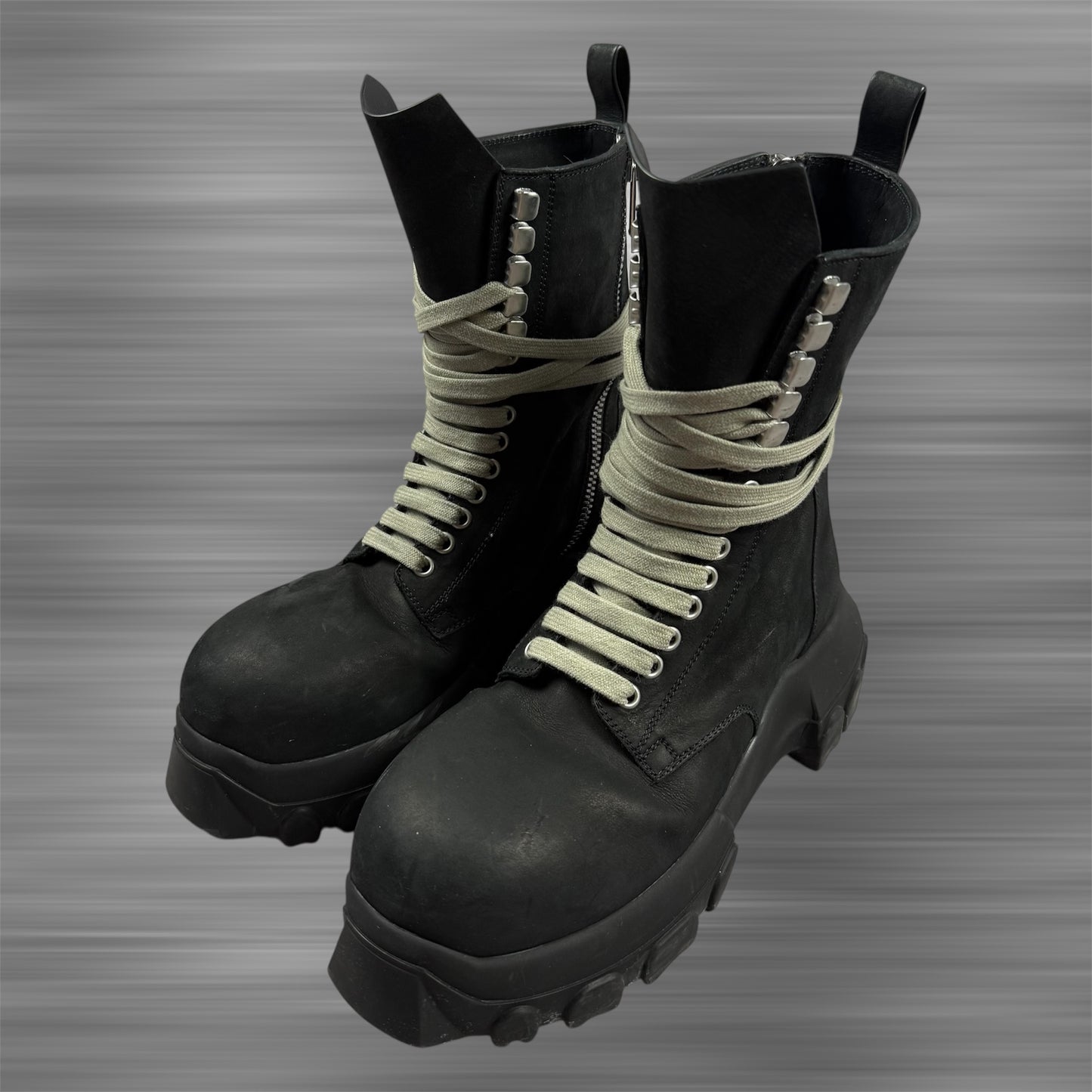 Rick Owens Army Bozo ‘Black’ Tractor Boots