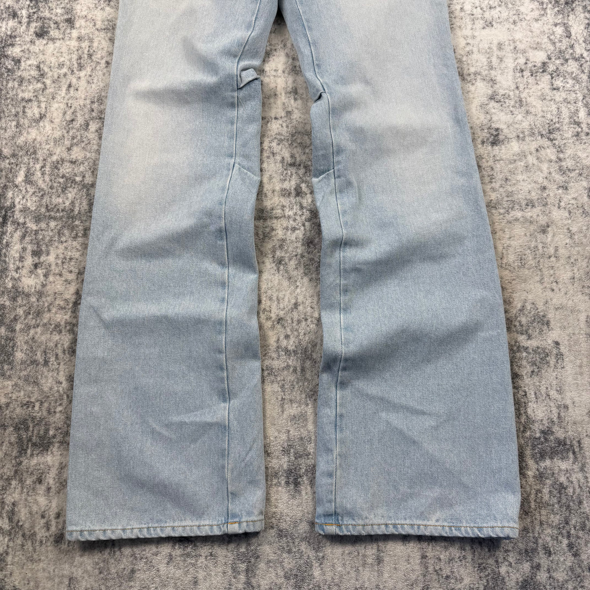 Off-White FW22 Seasonal Light Wash Flared Denim Jeans