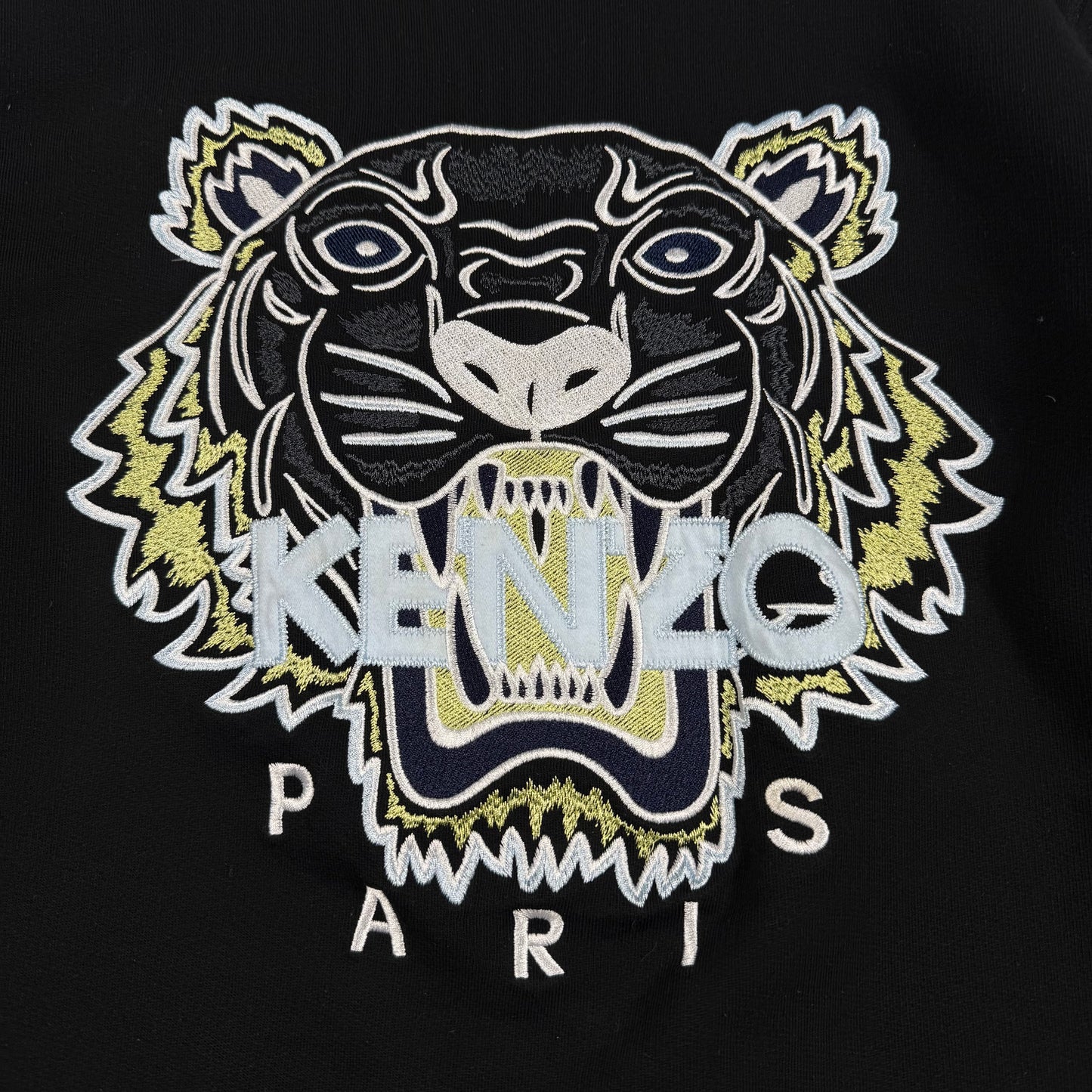 Kenzo Paris Black Logo Crewneck