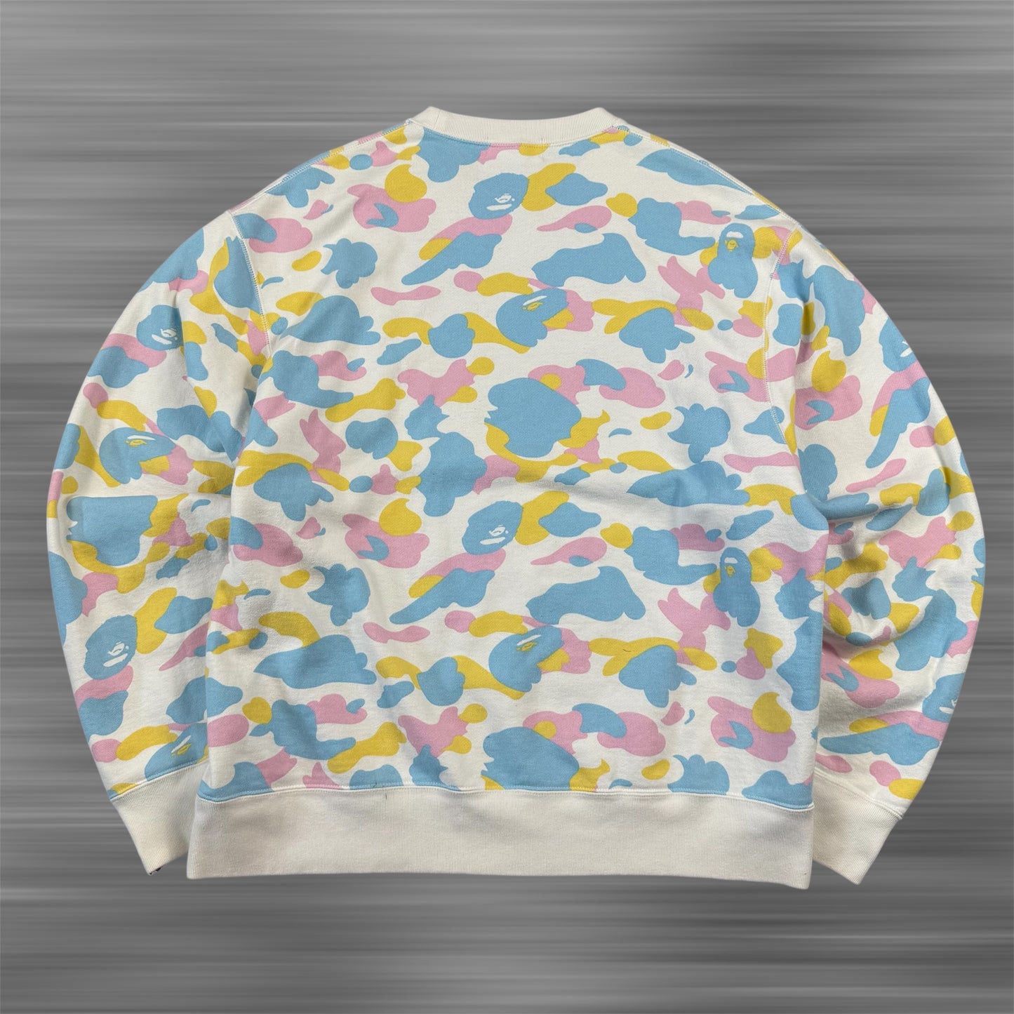 Bape Multi Camo Relaxed Crewneck