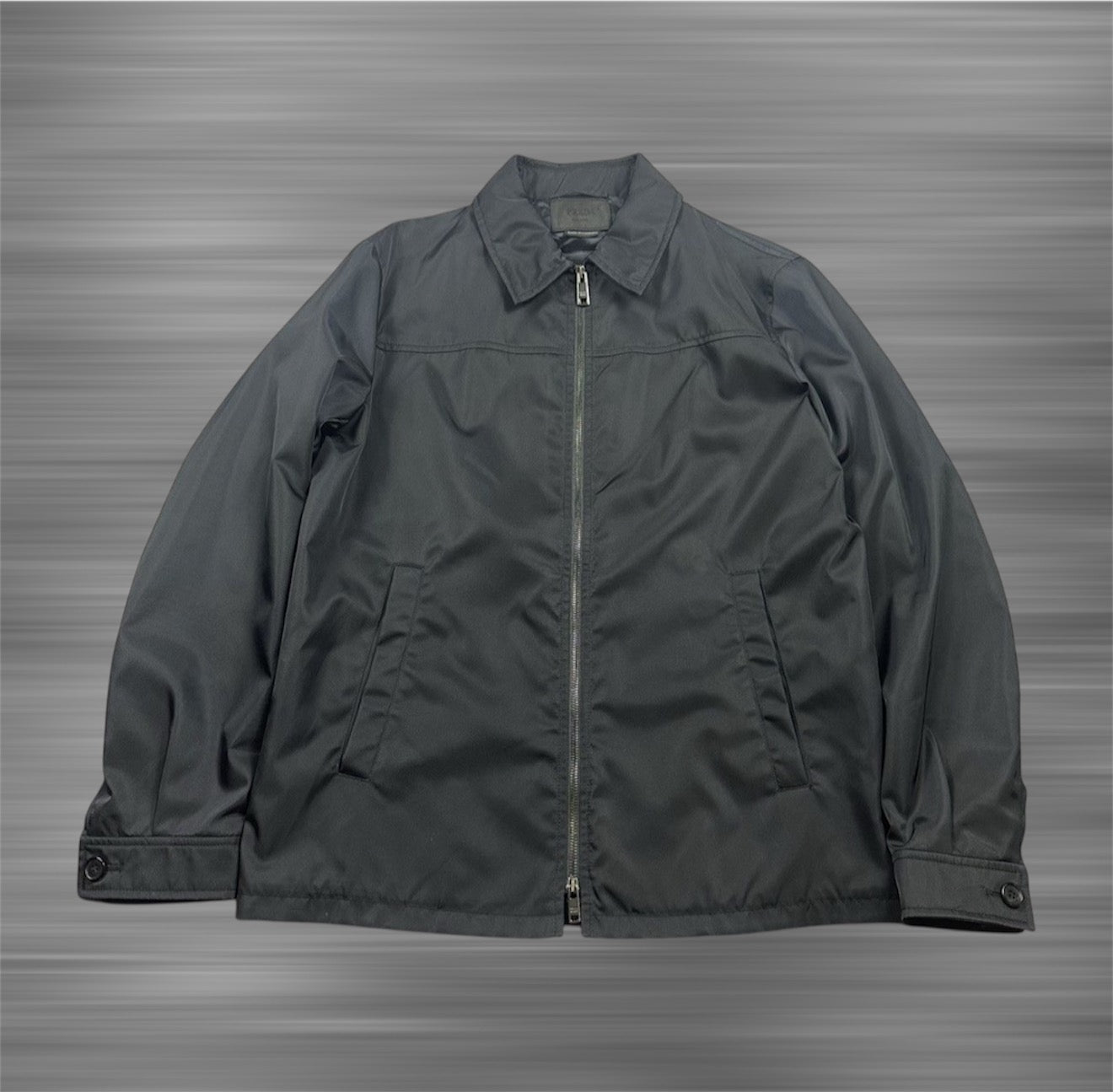Prada Nylon Black Light Jacket