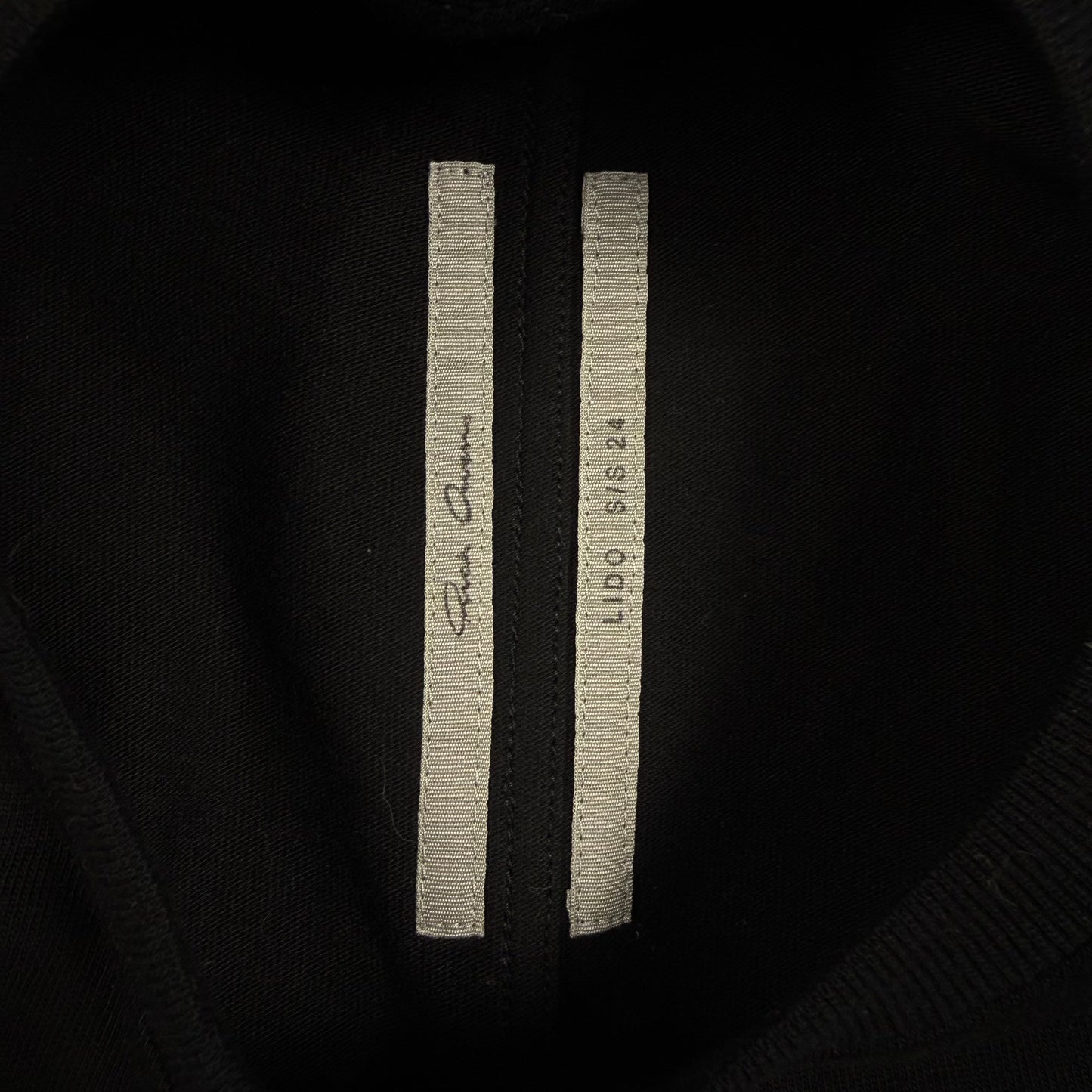 Rick Owens SS24 Lido Cropped ‘Black’ Crewneck