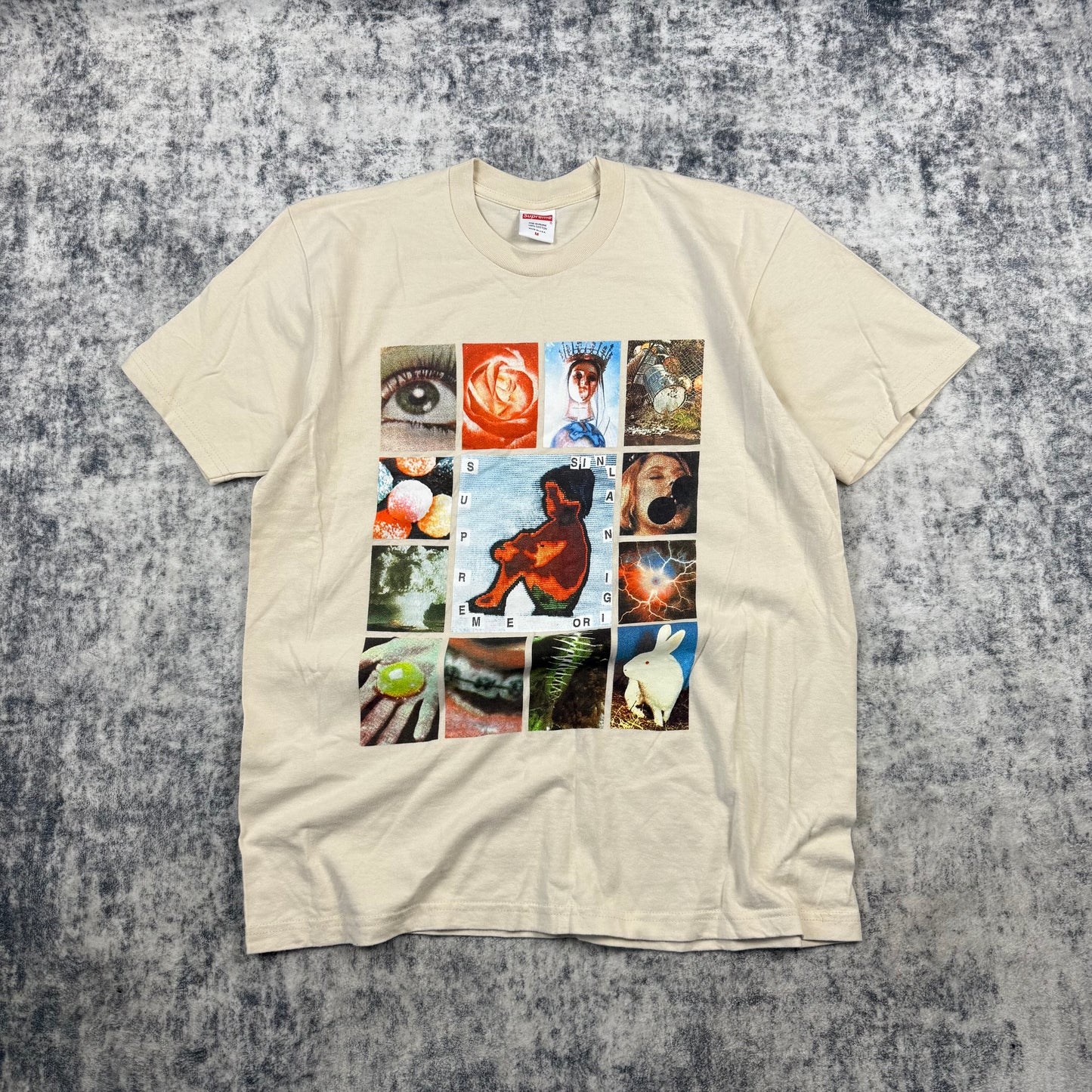 Supreme SS19 Original Sin ‘Beige’ T-Shirt