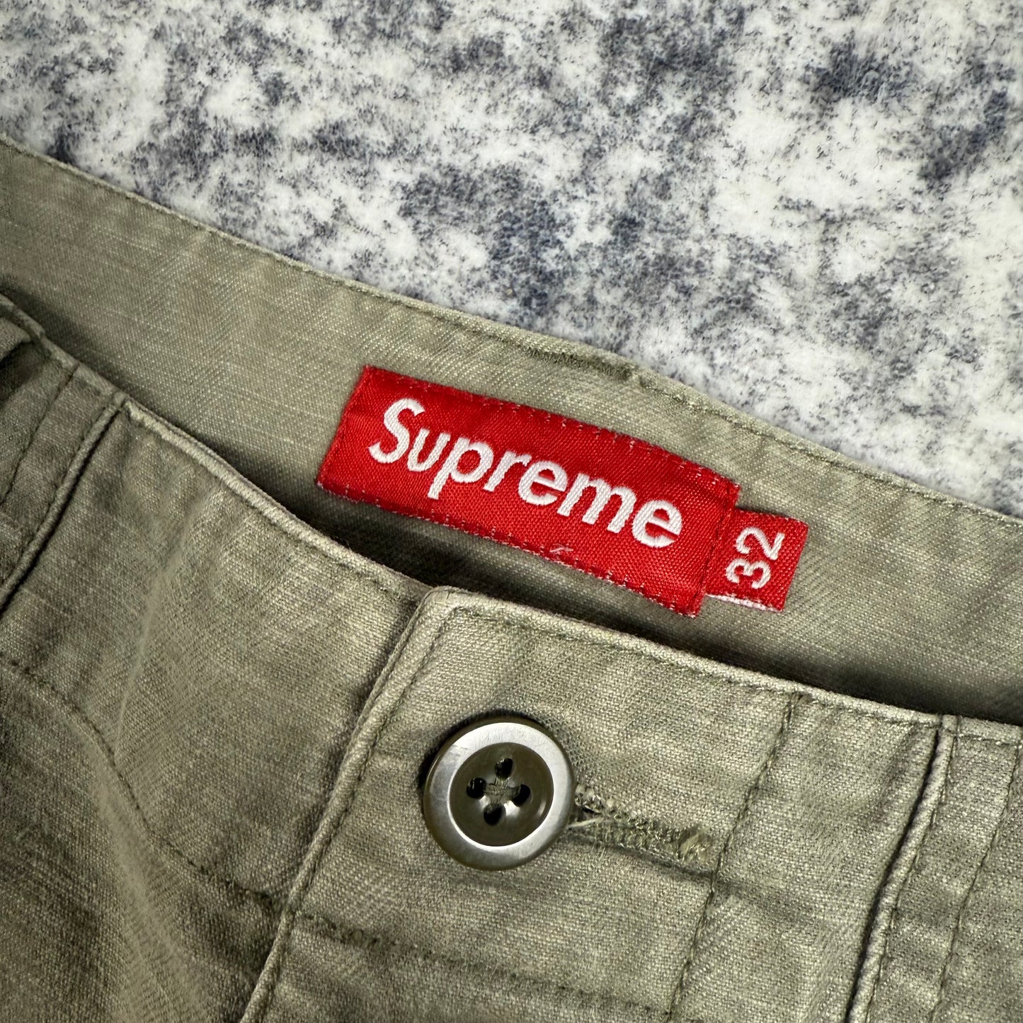 Supreme Cargo Khakis Military ‘Green’ Pants