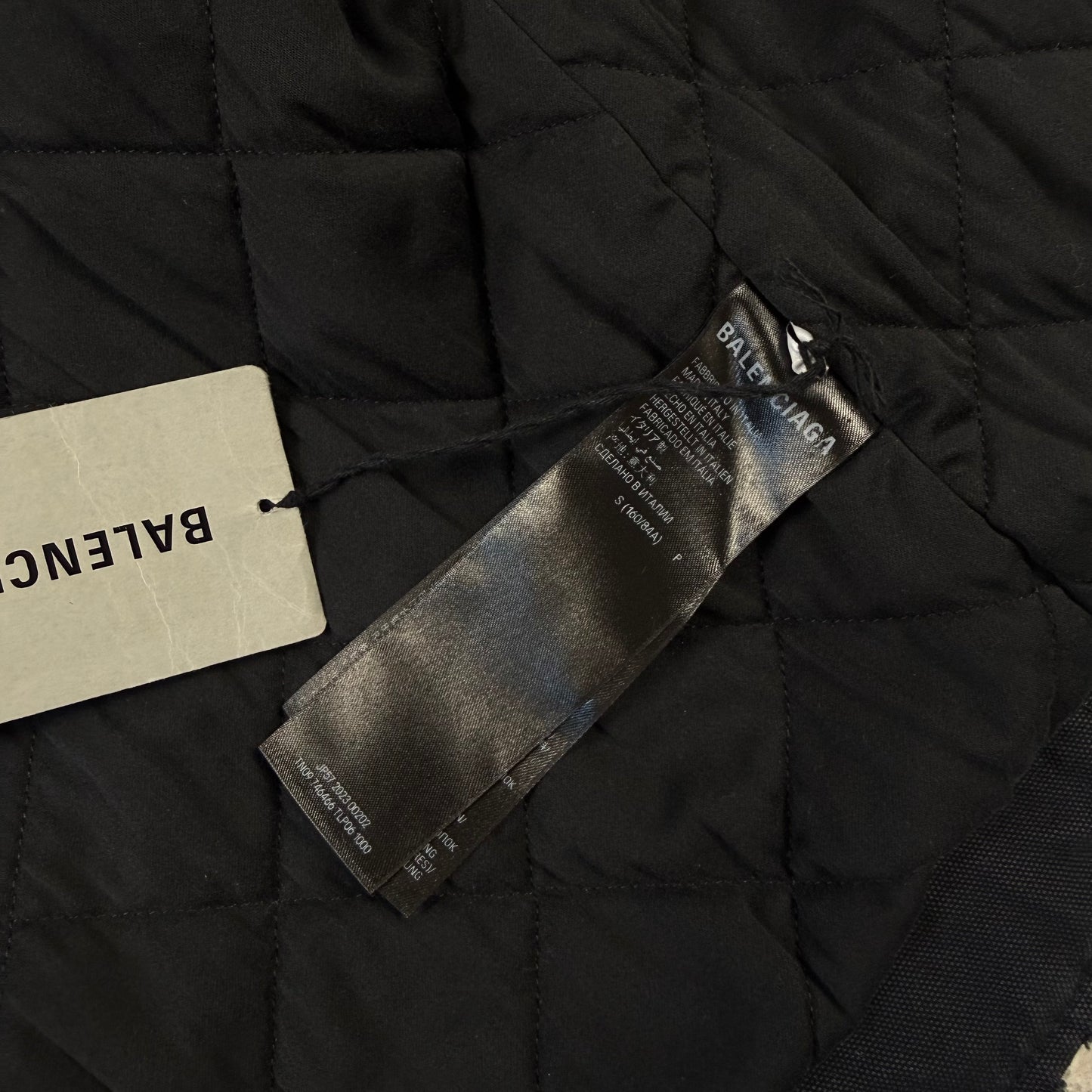 Balenciaga Workwear Distressed ‘Black’ Detroit Jacket