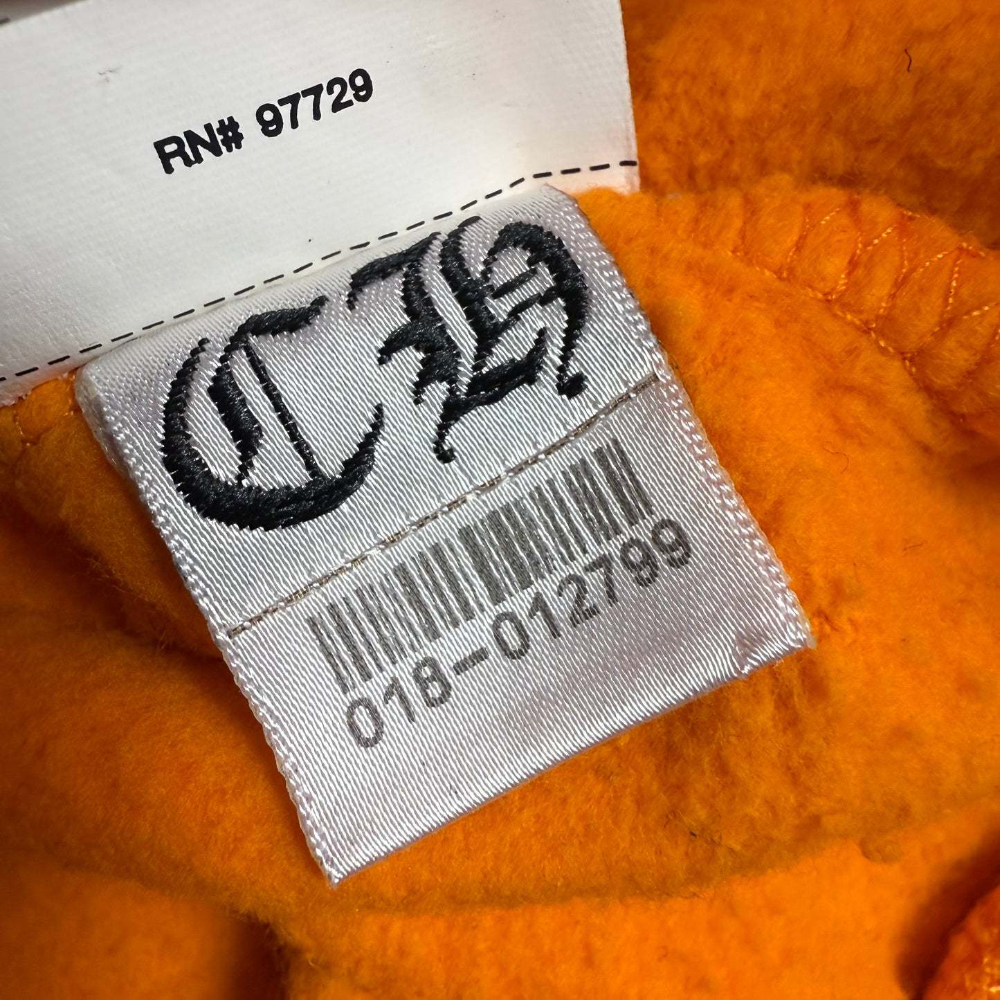 Chrome Hearts x OFF-WHITE 2018 ‘Orange’ Hoodie