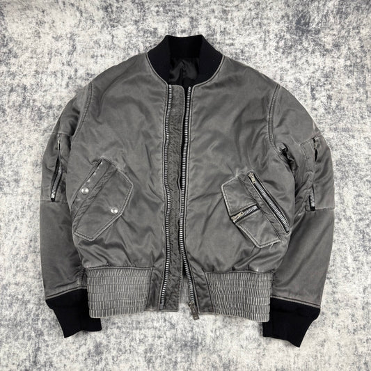 Maison Margiela 8 Pockets ‘Silver/Gray’ Bomber Jacket