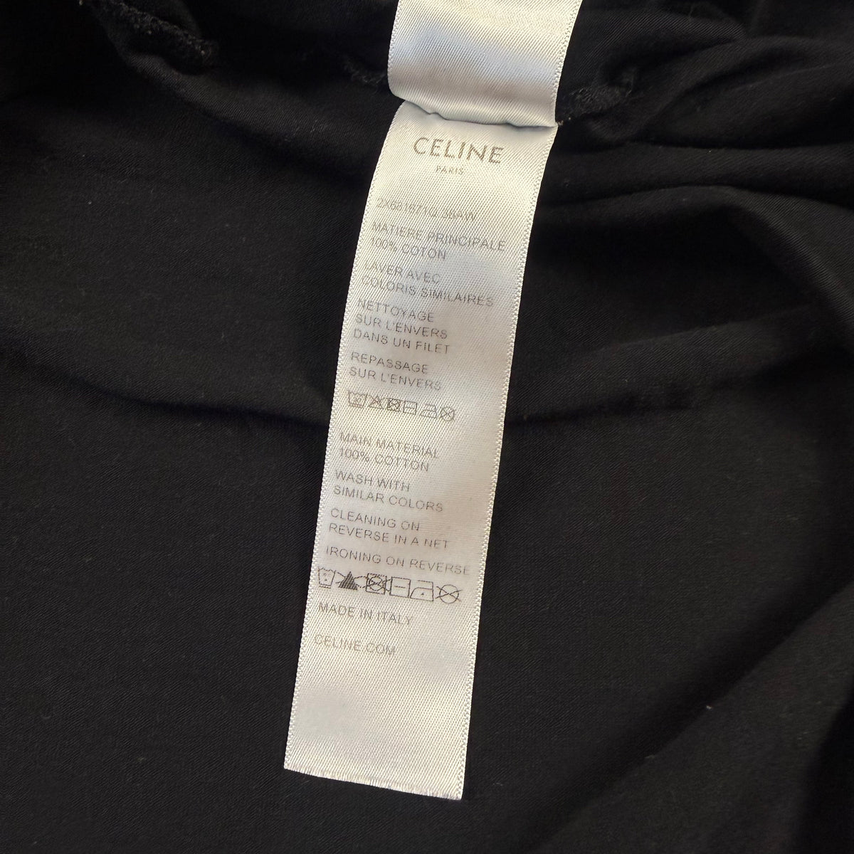 Celine Classic Big Logo ‘Black’ T-Shirt