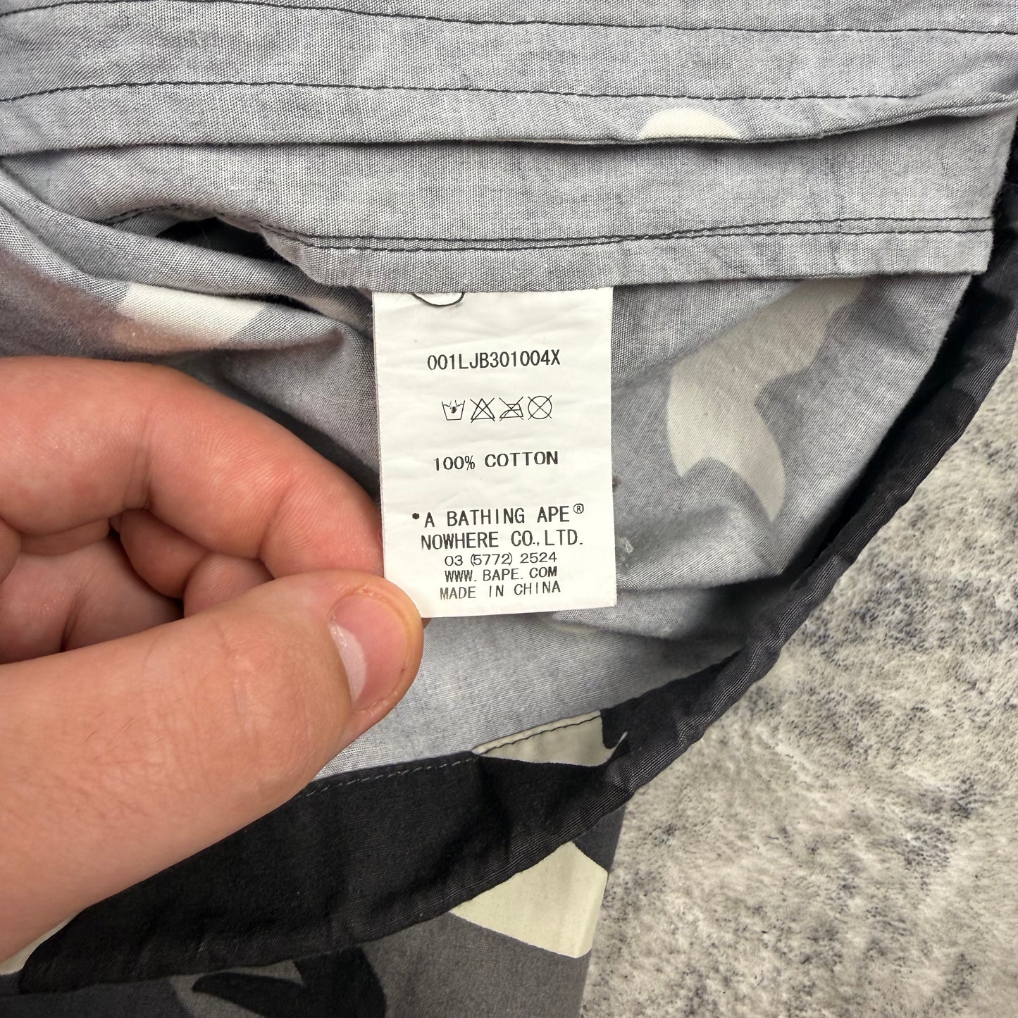 Bape Sport 9315 Camo Windbreaker