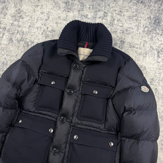 Moncler Rillieux Puffer Down ʼNavy’ Jacket