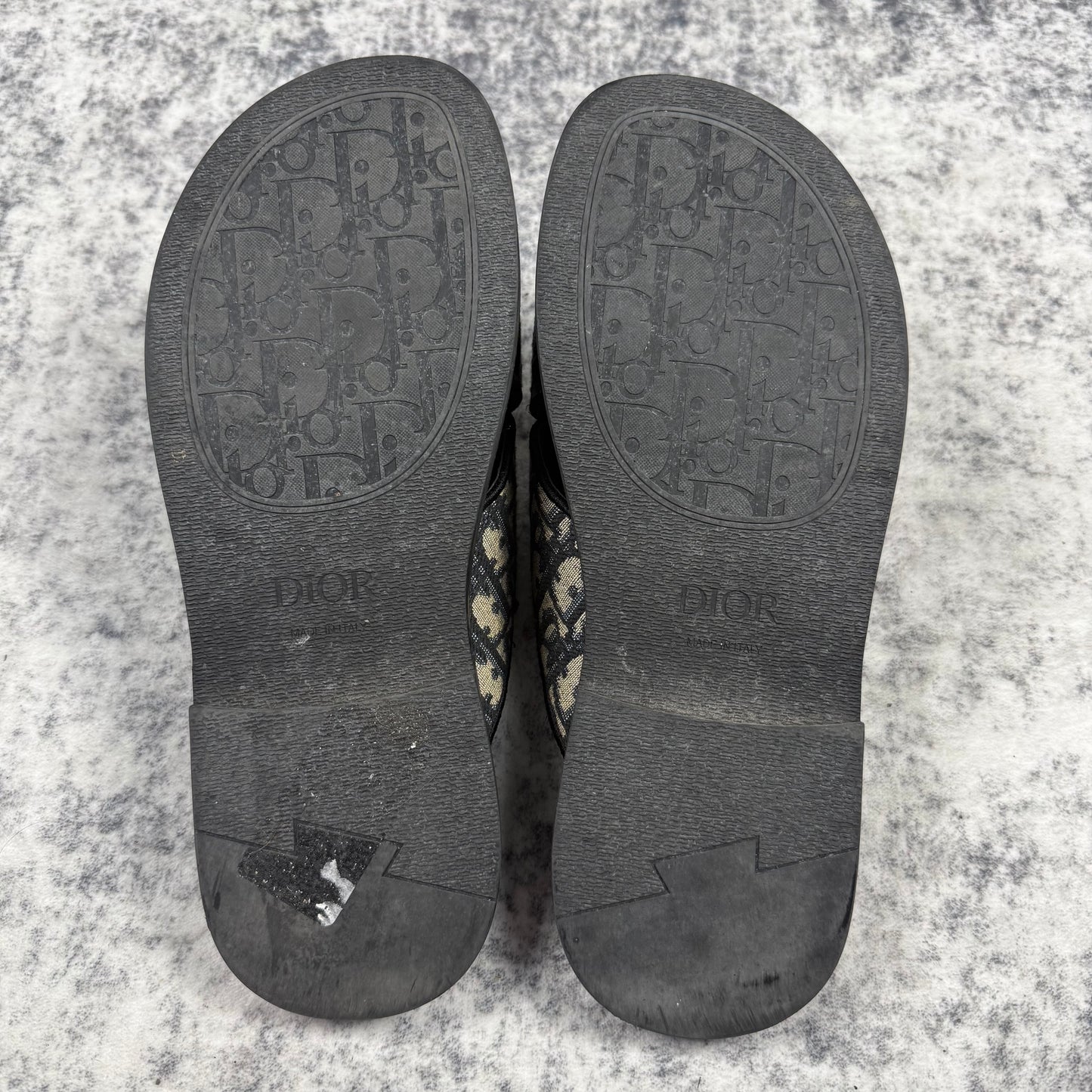 Dior Alias Oblique Monogram ‘Blue’ Sandals