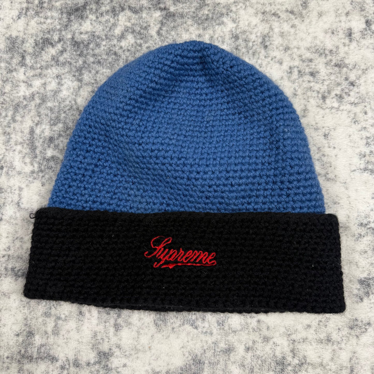 Supreme F/W16 Two Tone Wool Beanie