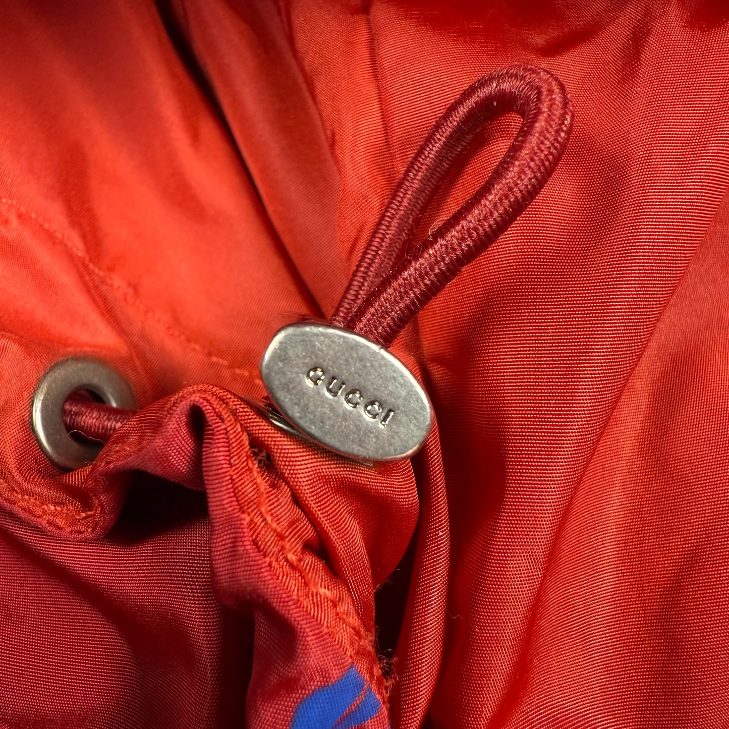 Gucci Bee And Star Print Windbreaker ‘Red’ Jacket