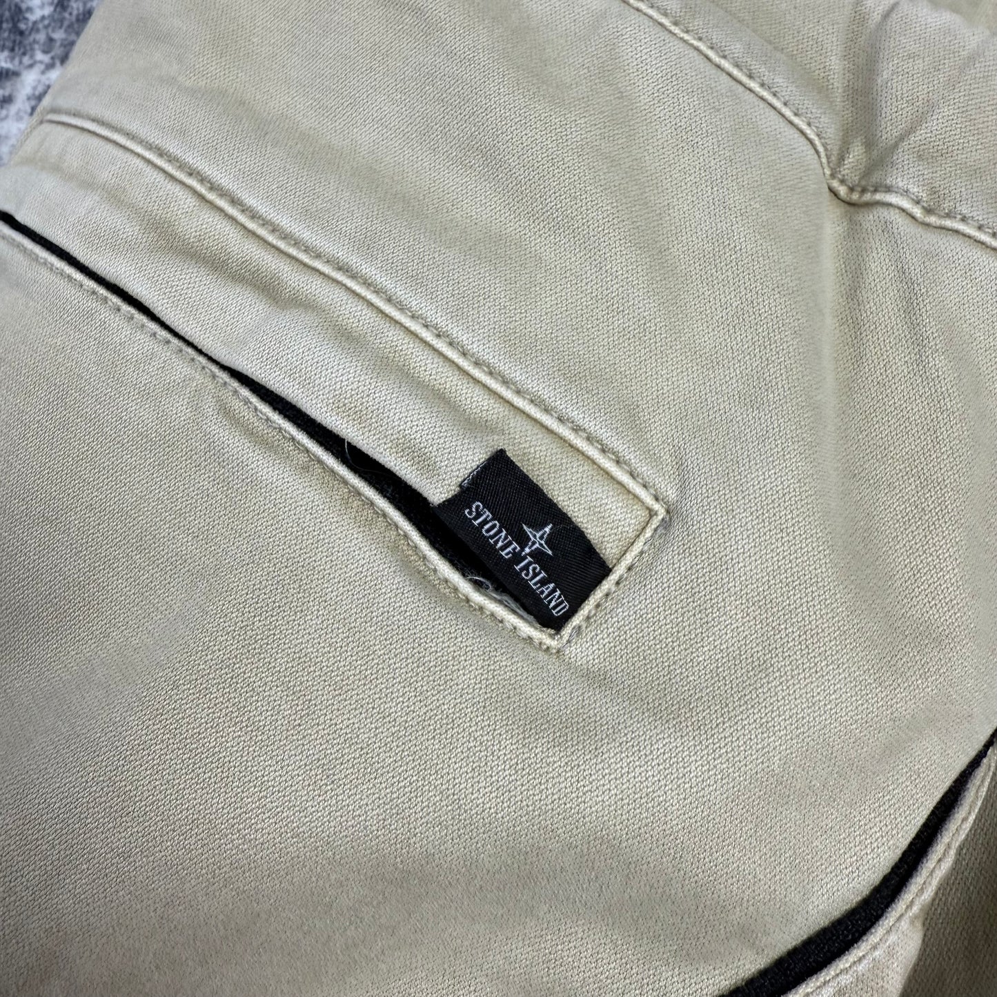 Stone Island Classic Wide Leg ‘Beige’ Pants