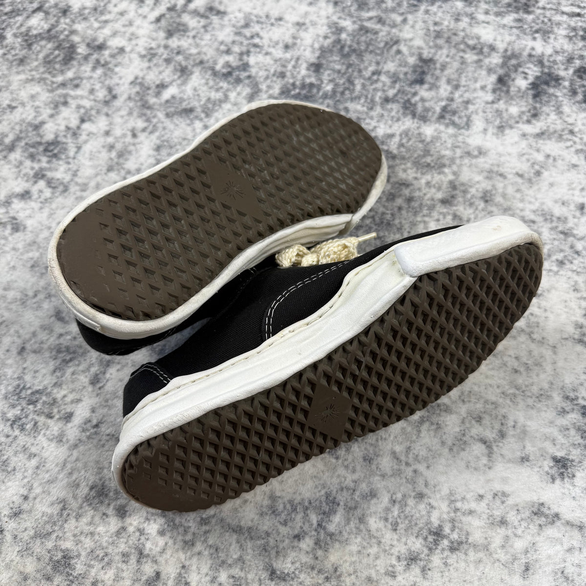 Maison Mihara Yasuhiro Baker Canvas ʼBlack’ Shoes