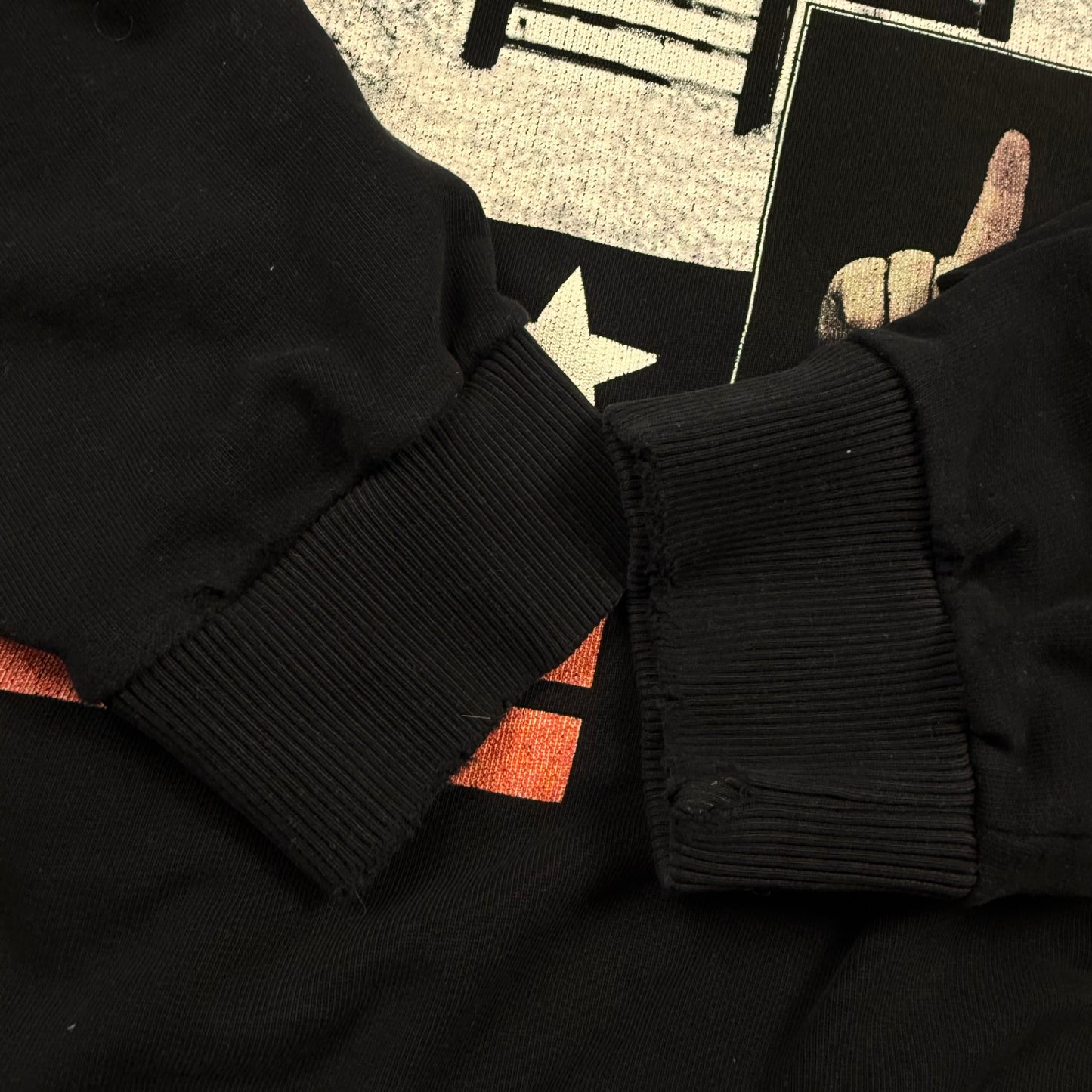 Givenchy L.A. House ‘Black’ Distressed Sweatshirt