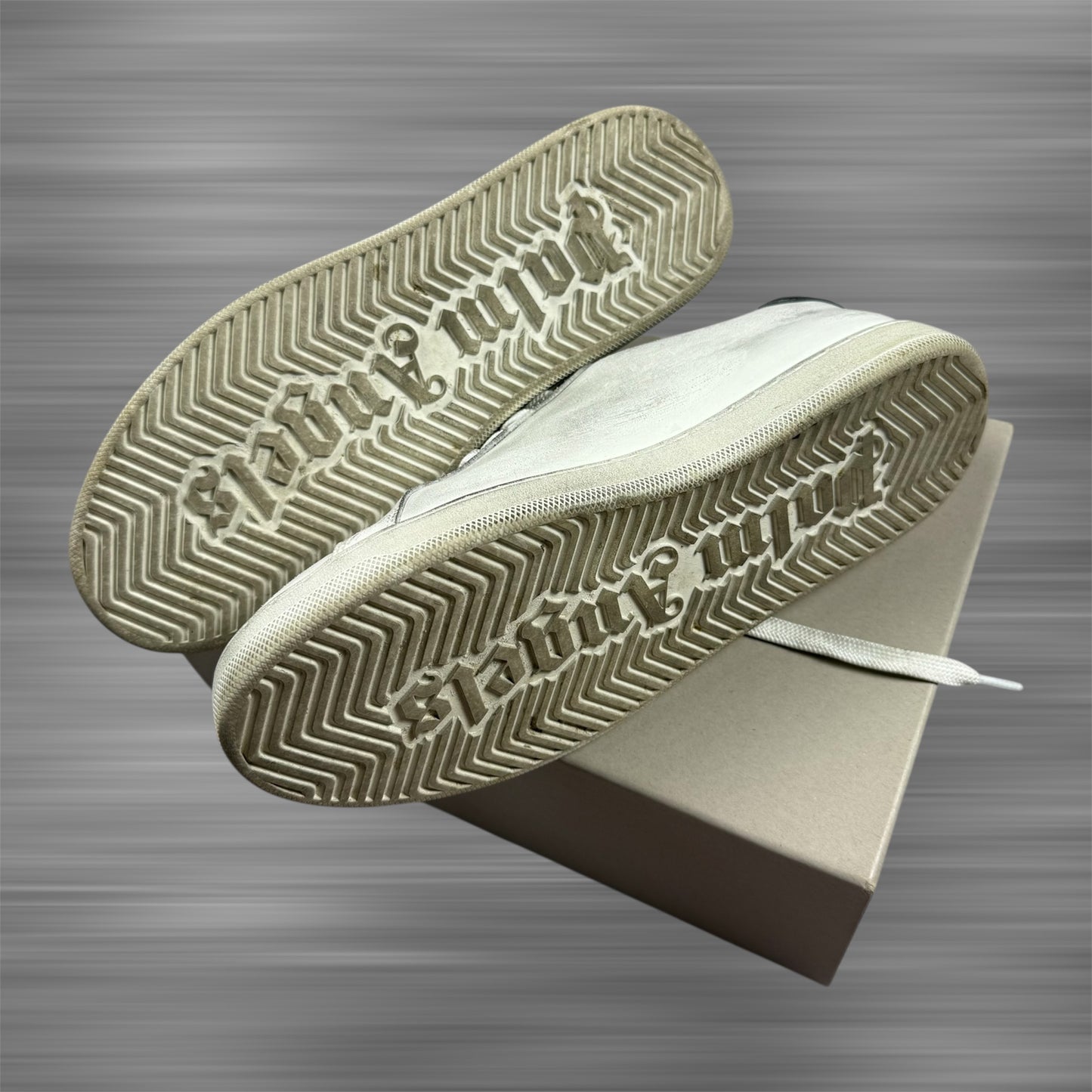 Palm Angels Palm One Low-Top Flame Print Shoes
